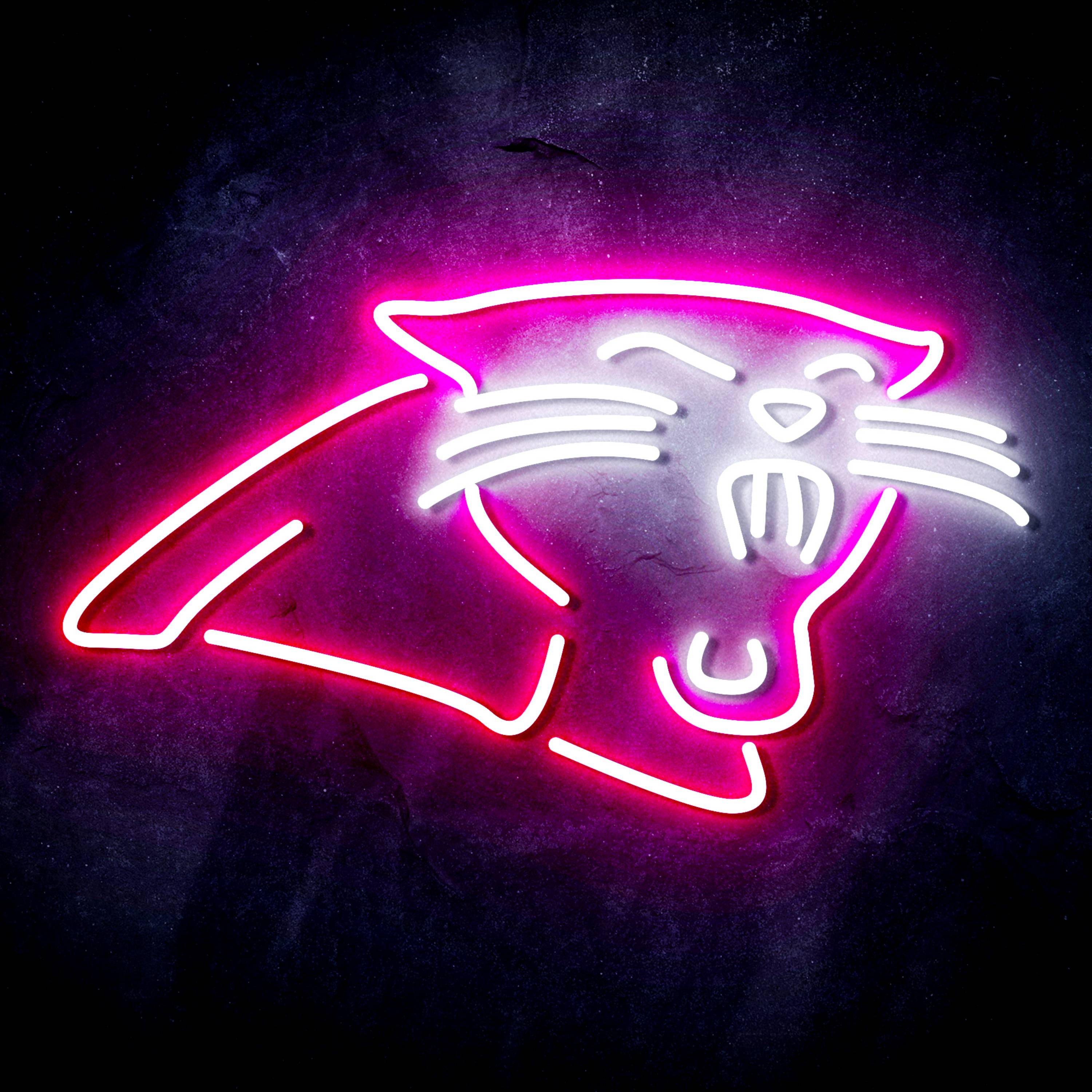 NFL Carolina Panthers LED Neon Sign