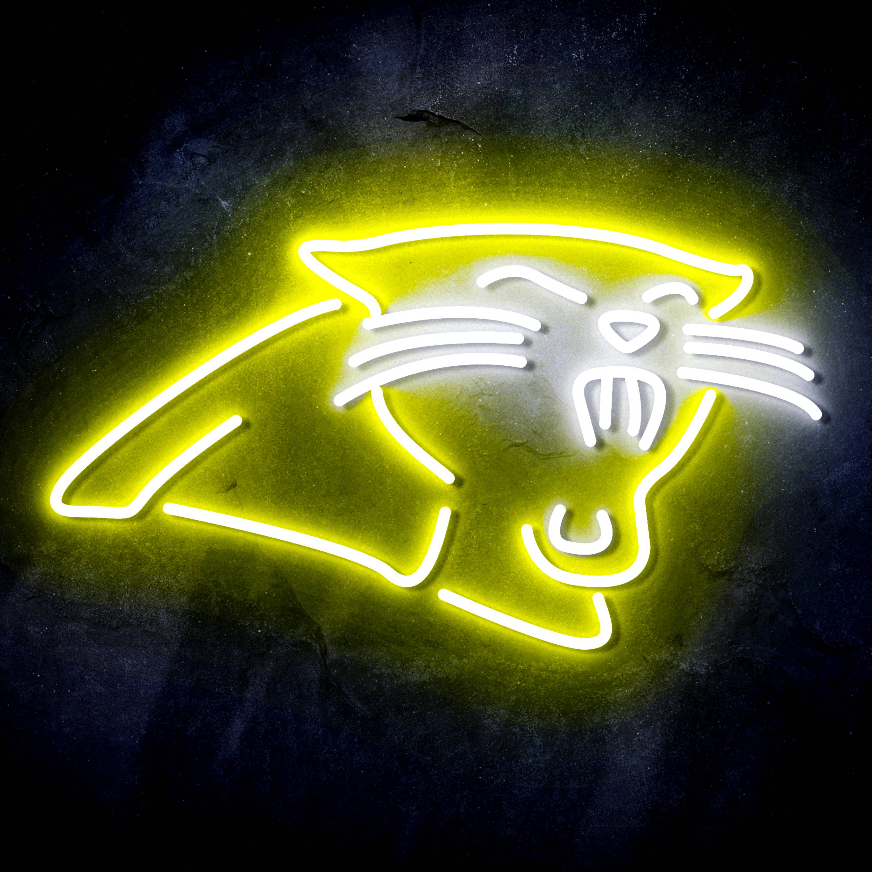 NFL Carolina Panthers LED Neon Sign