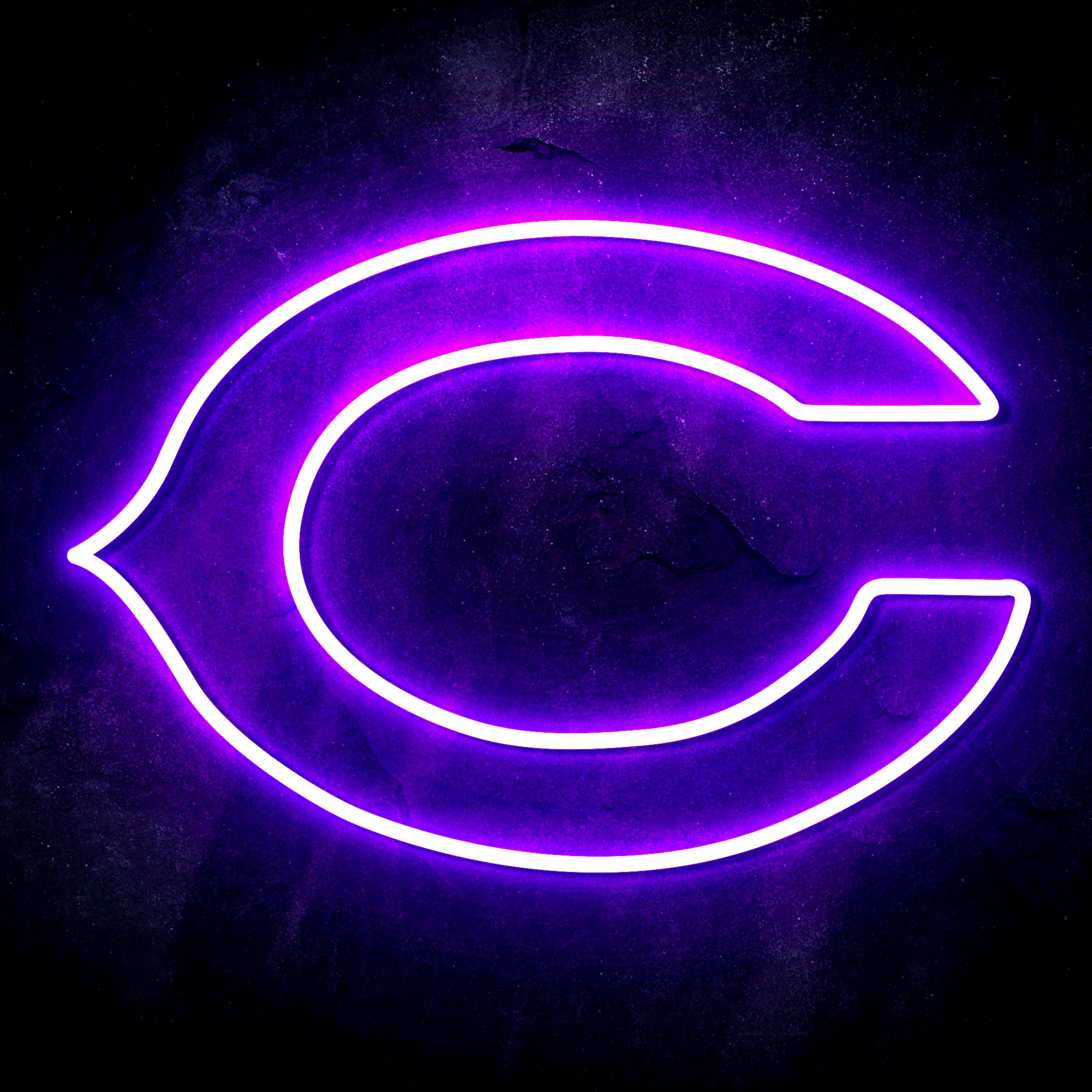 NFL Chicago Bears LED Neon Sign