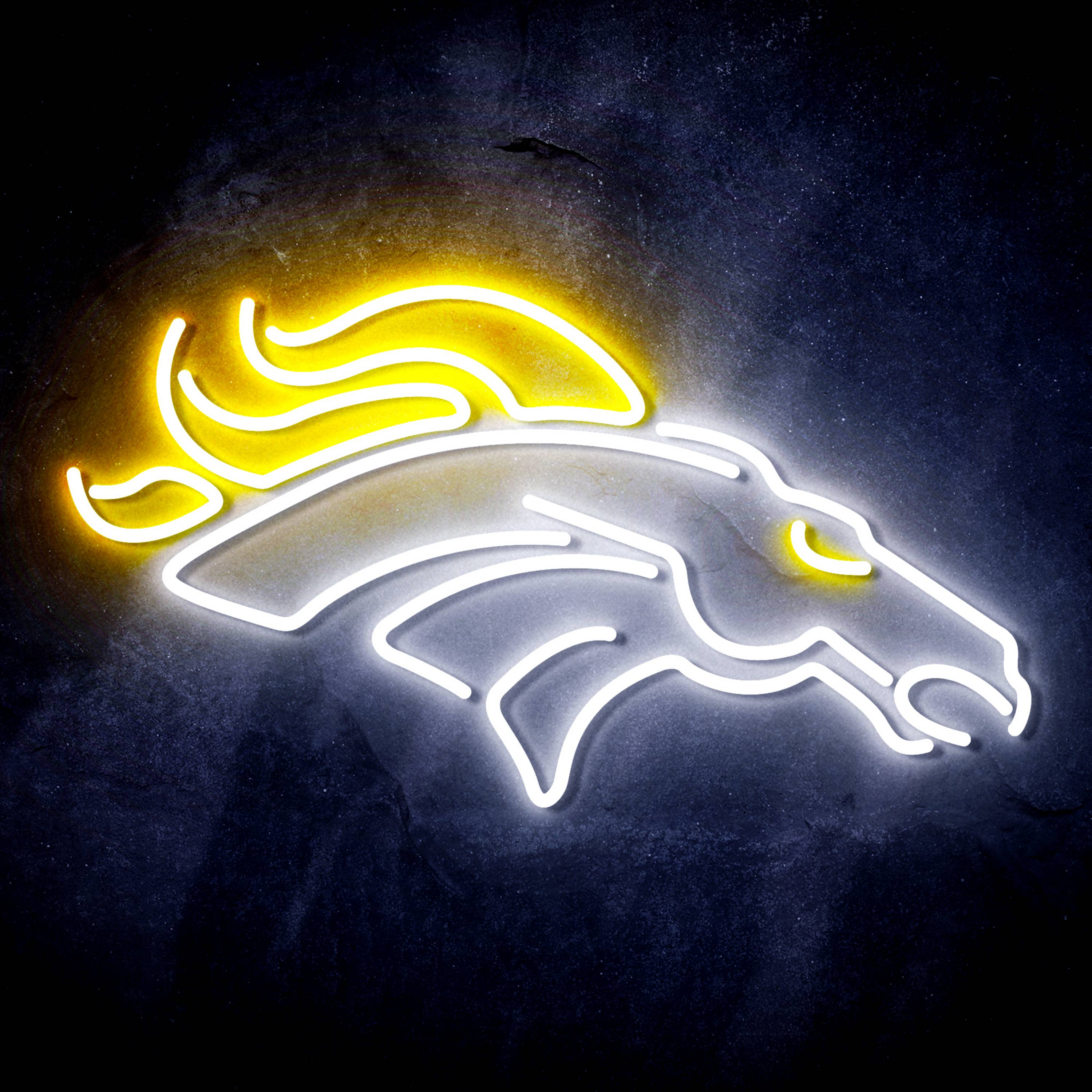 NFL Denver Broncos LED Neon Sign
