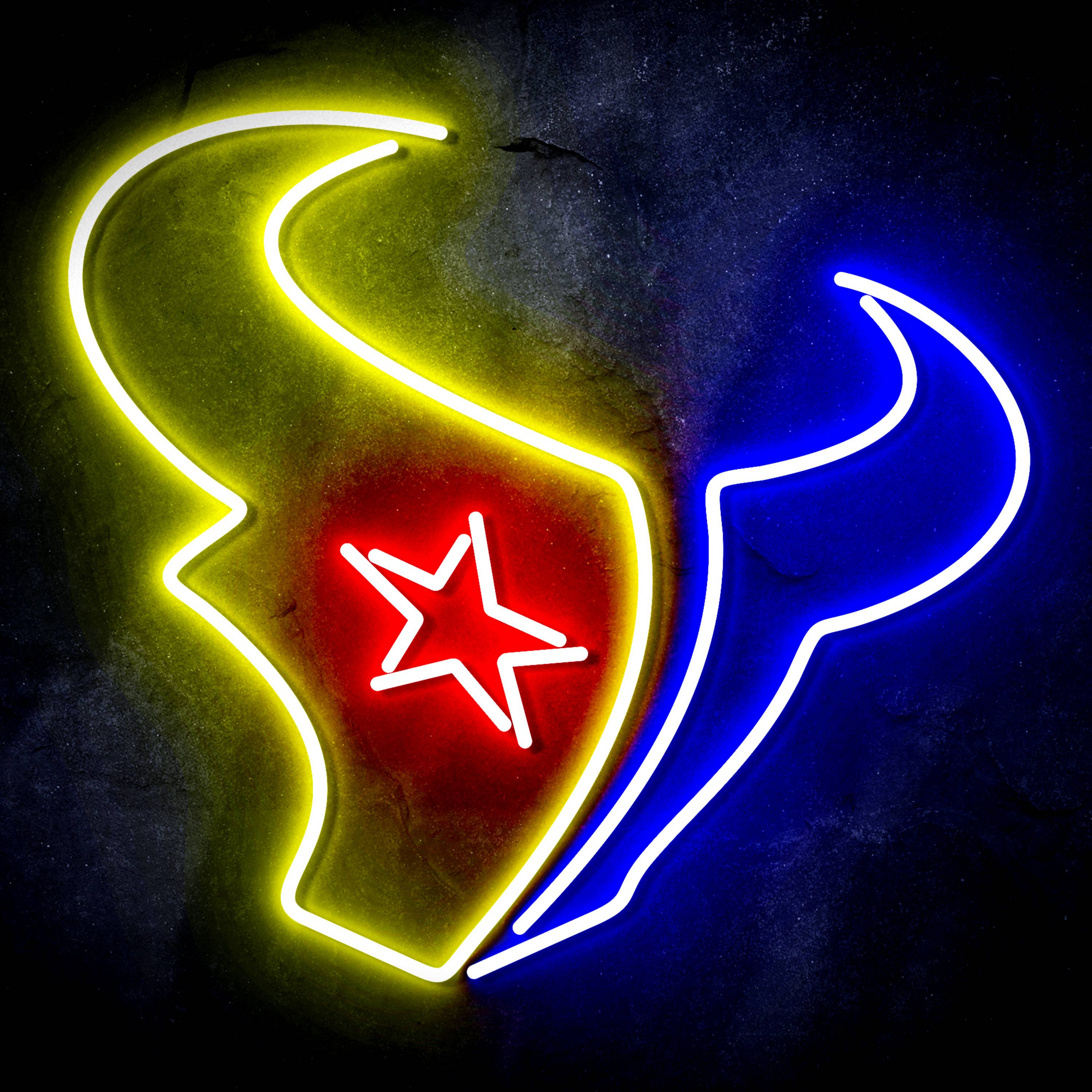 NFL Houston Texans LED Neon Sign