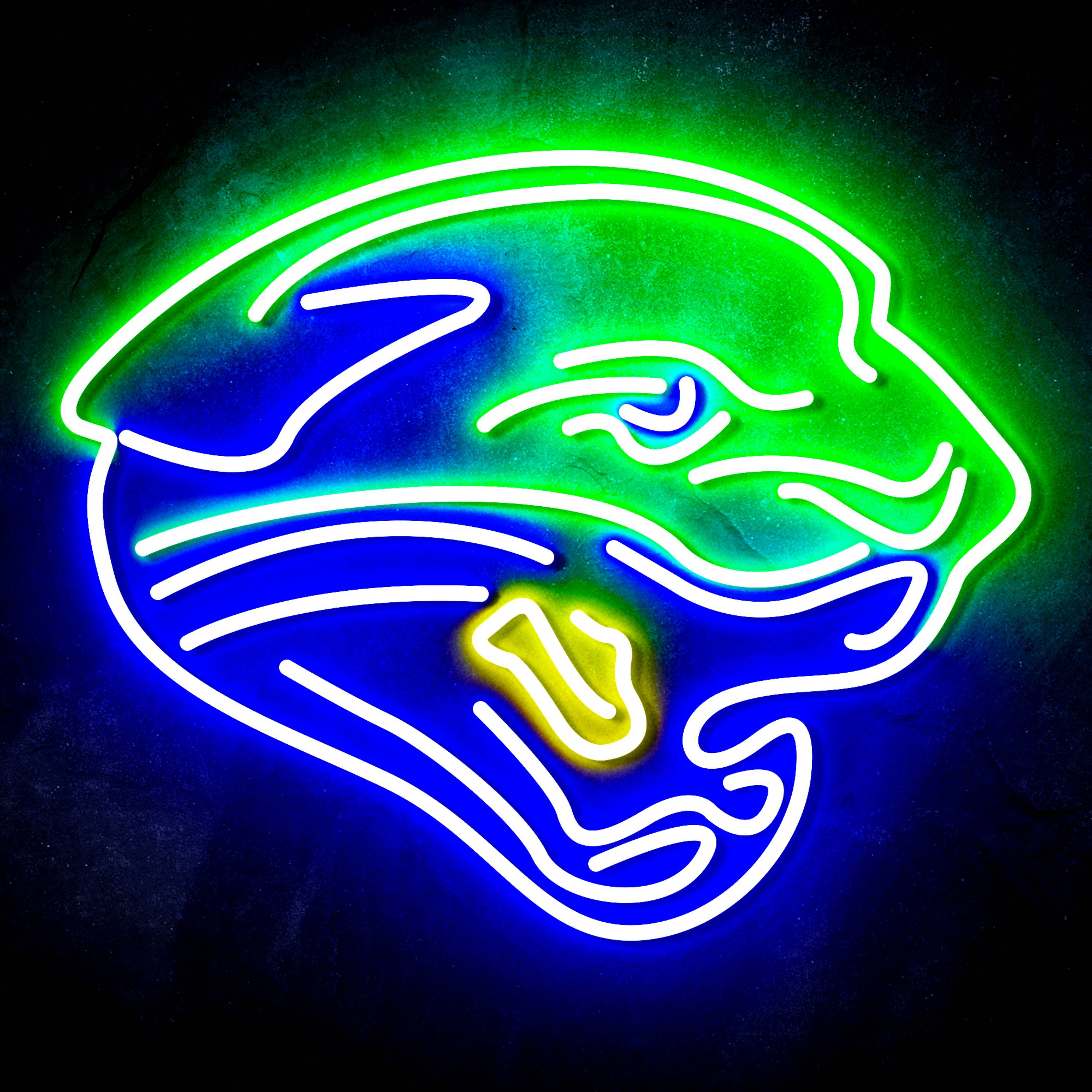 NFL Jacksonville Jaguars LED Neon Sign