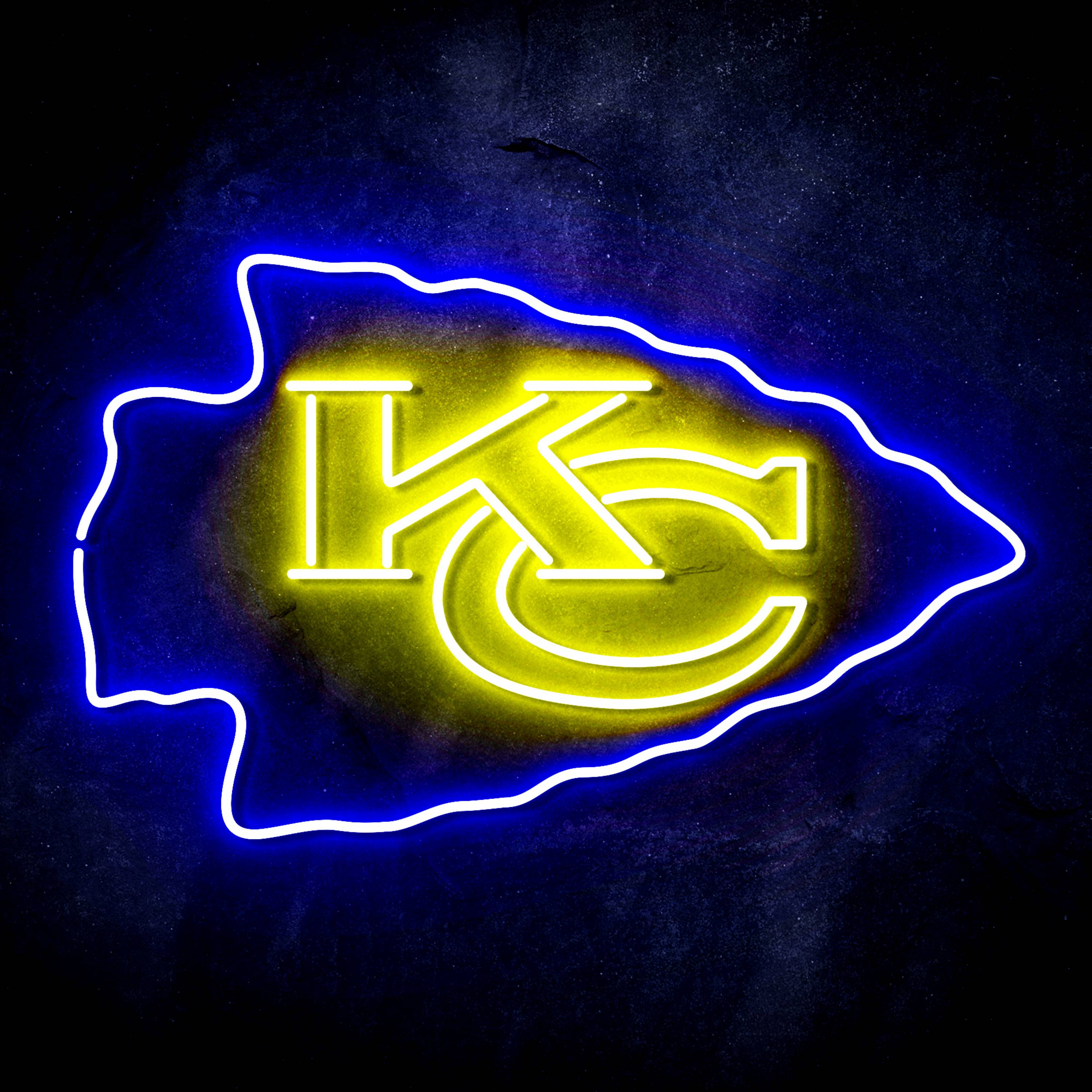 NFL Kansas City Chiefs LED Neon Sign