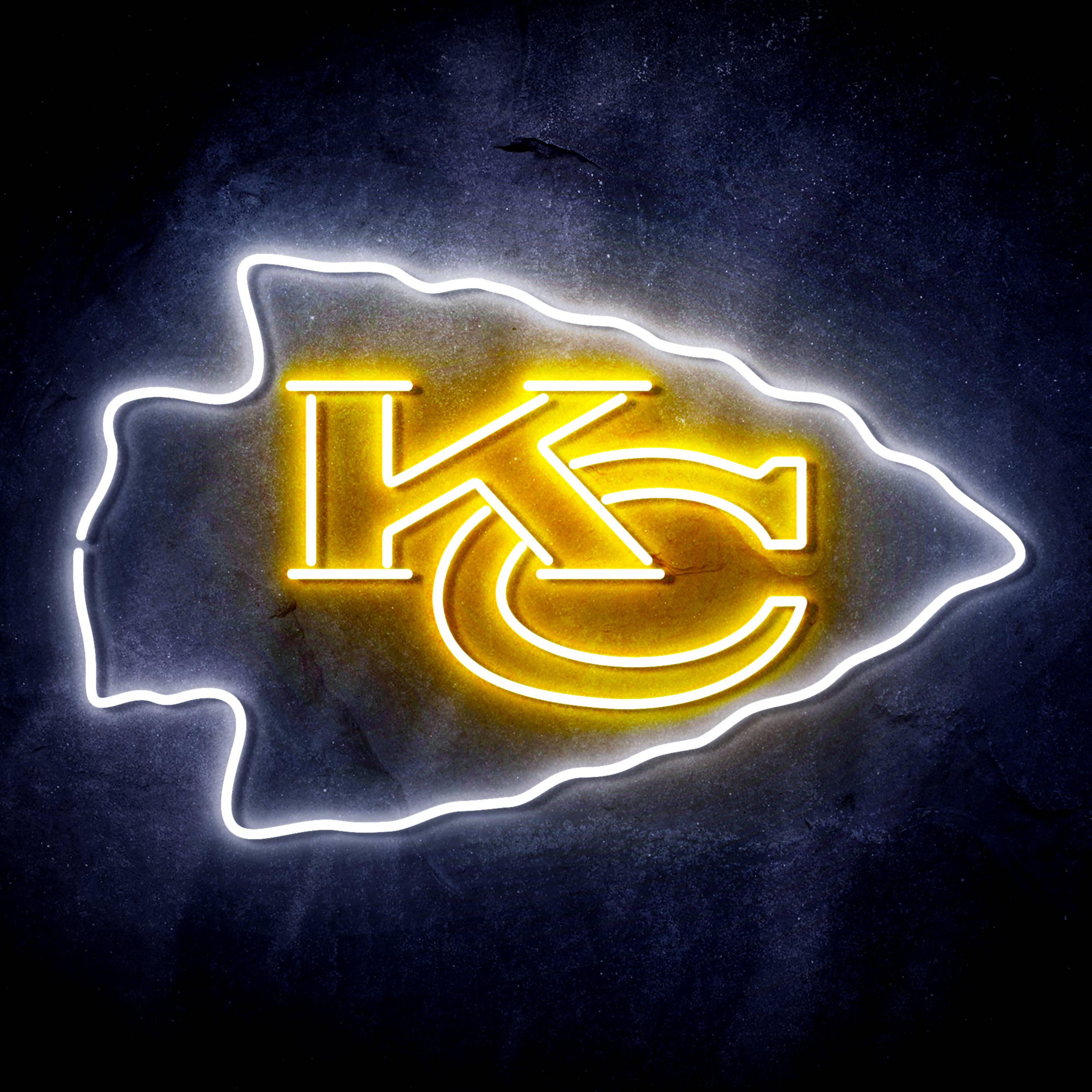 NFL Kansas City Chiefs LED Neon Sign