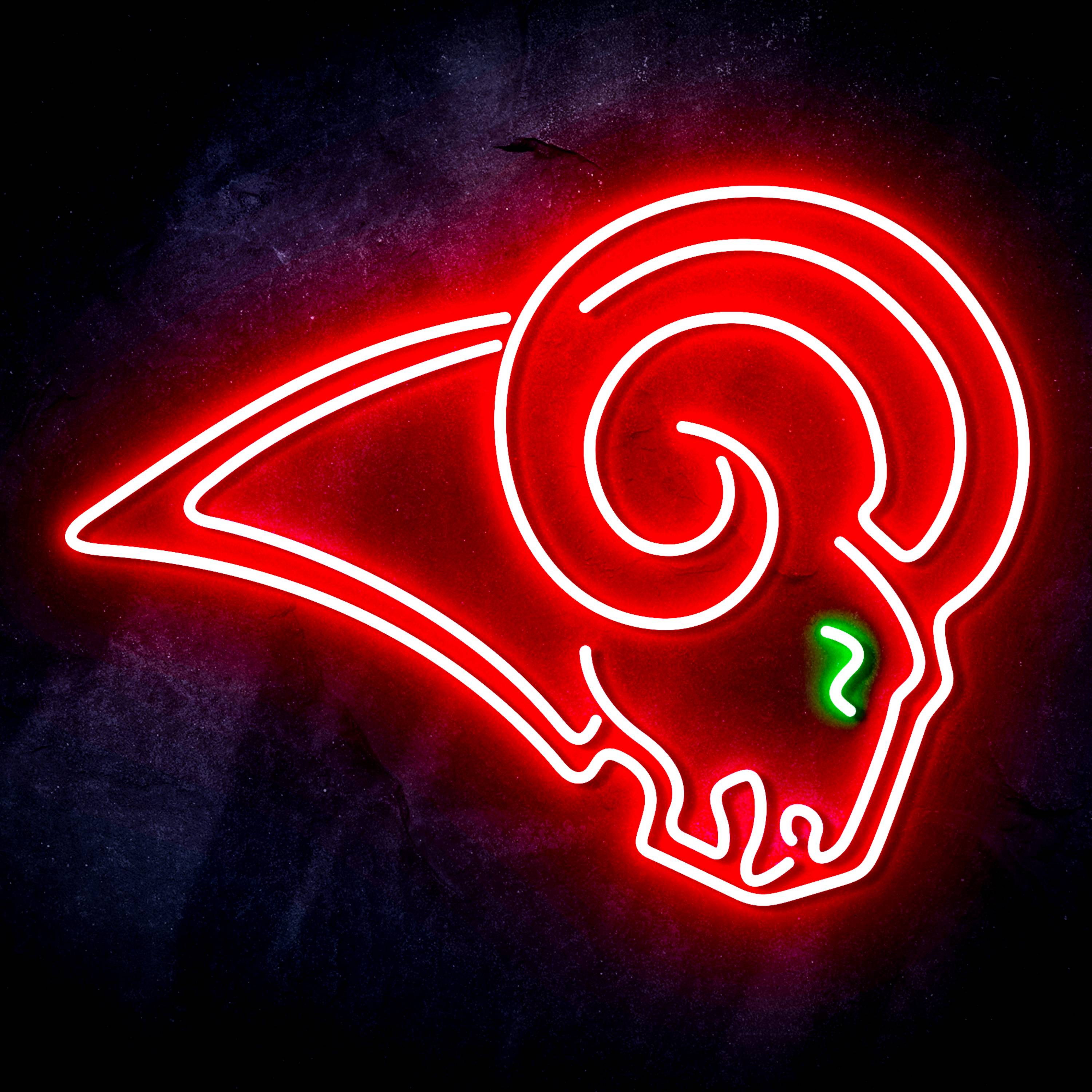 NFL Los Angeles Rams LED Neon Sign
