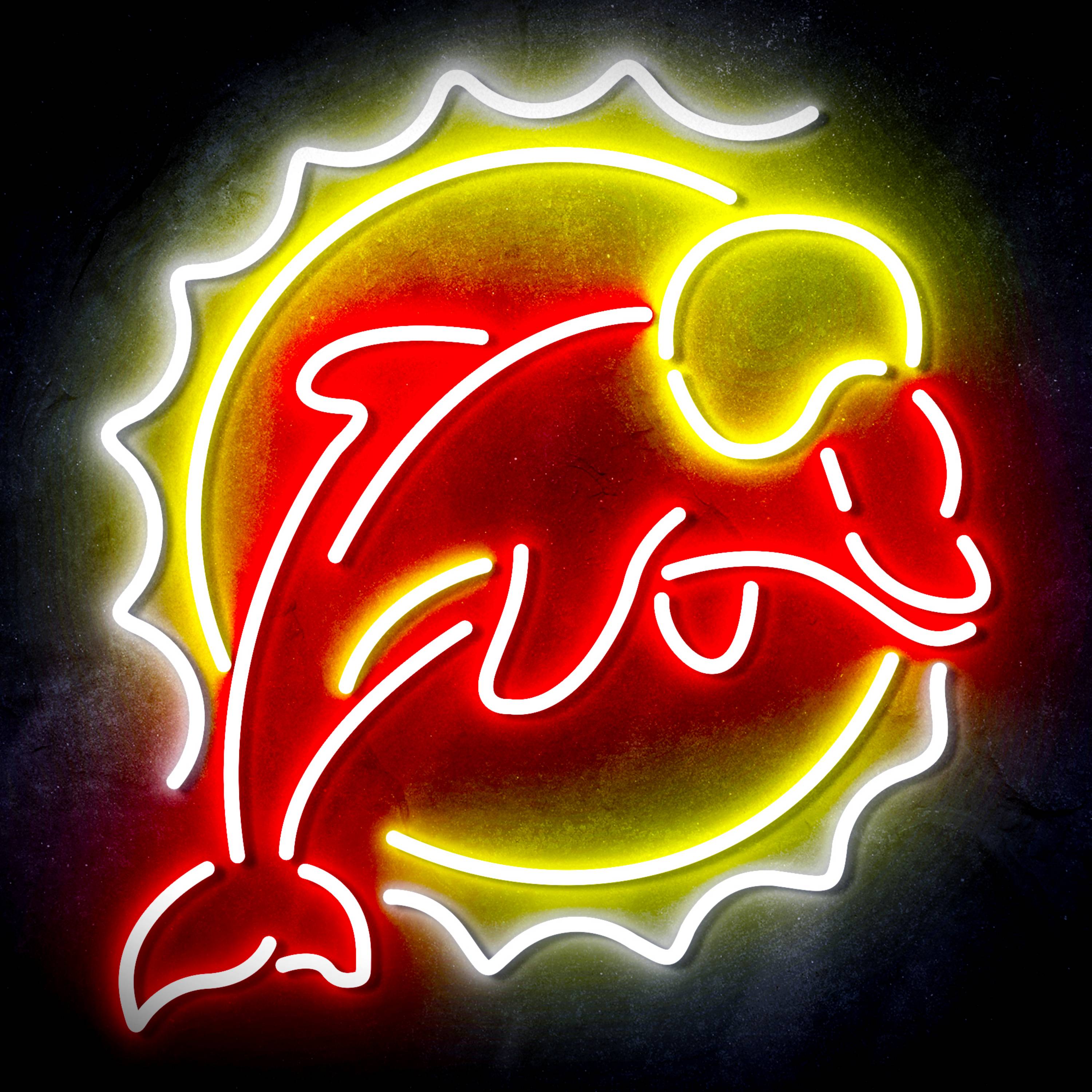 NFL Miami Dolphins LED Neon Sign