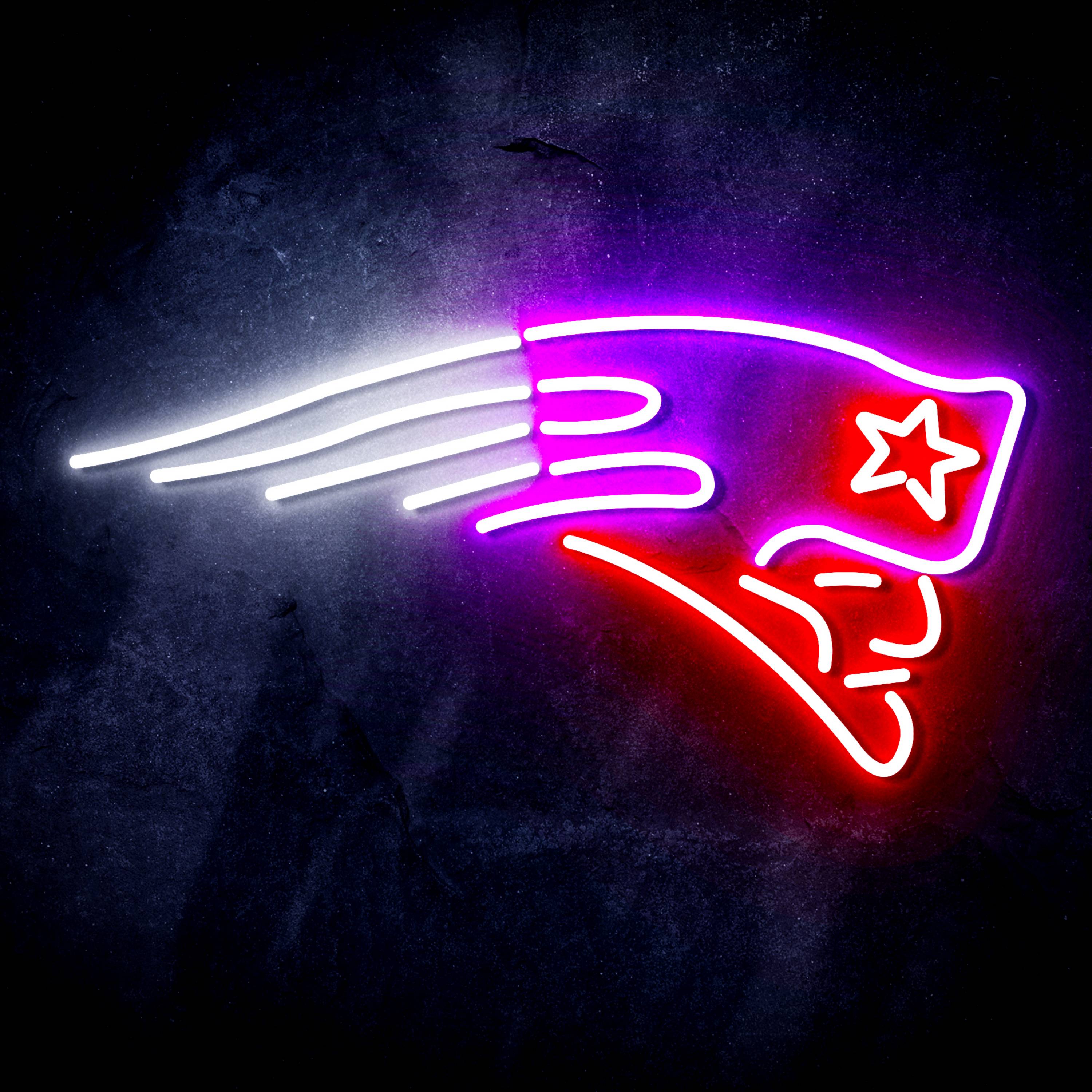 NFL New England Patriots LED Neon Sign
