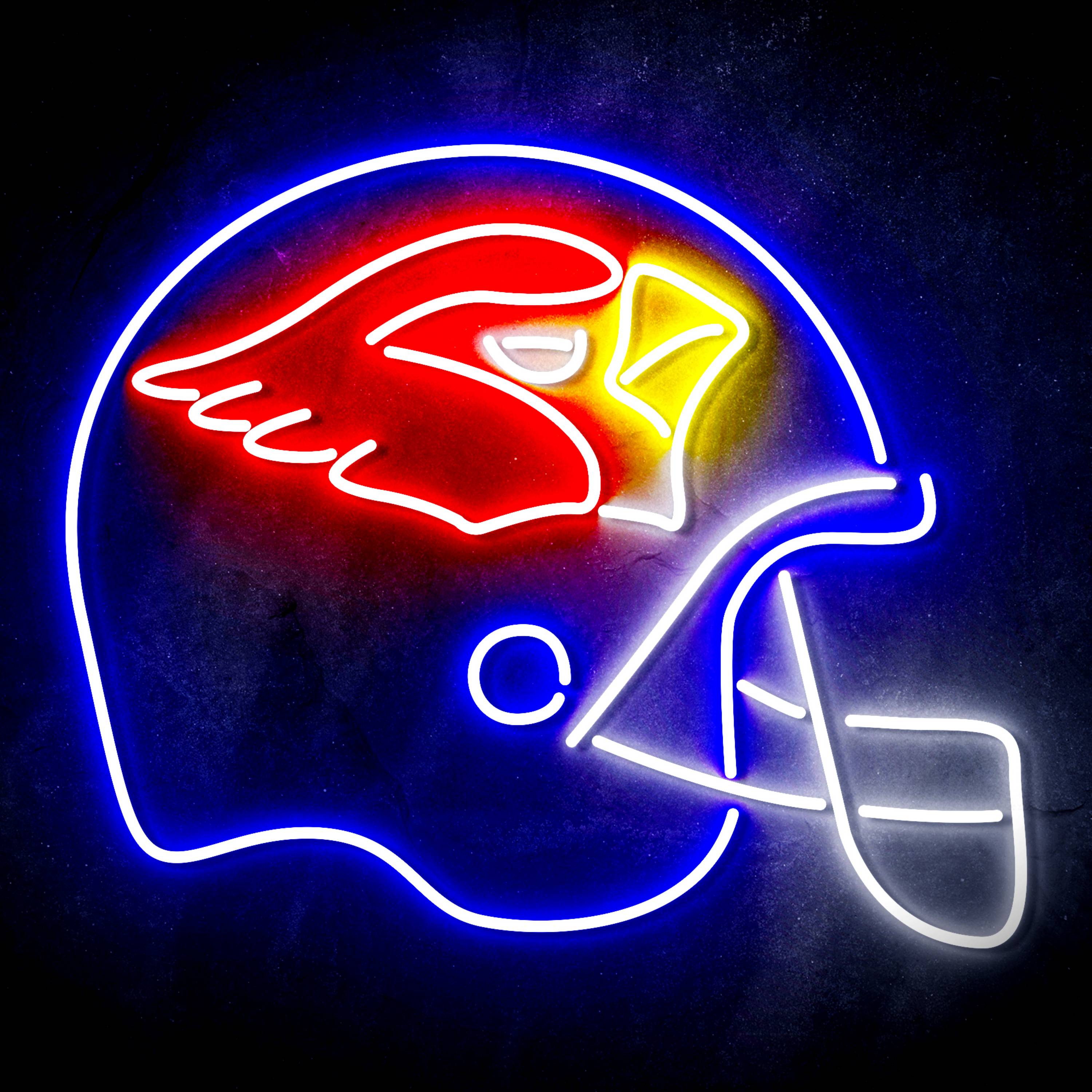 NFL Helmet Arizona Cardinals LED Neon Sign