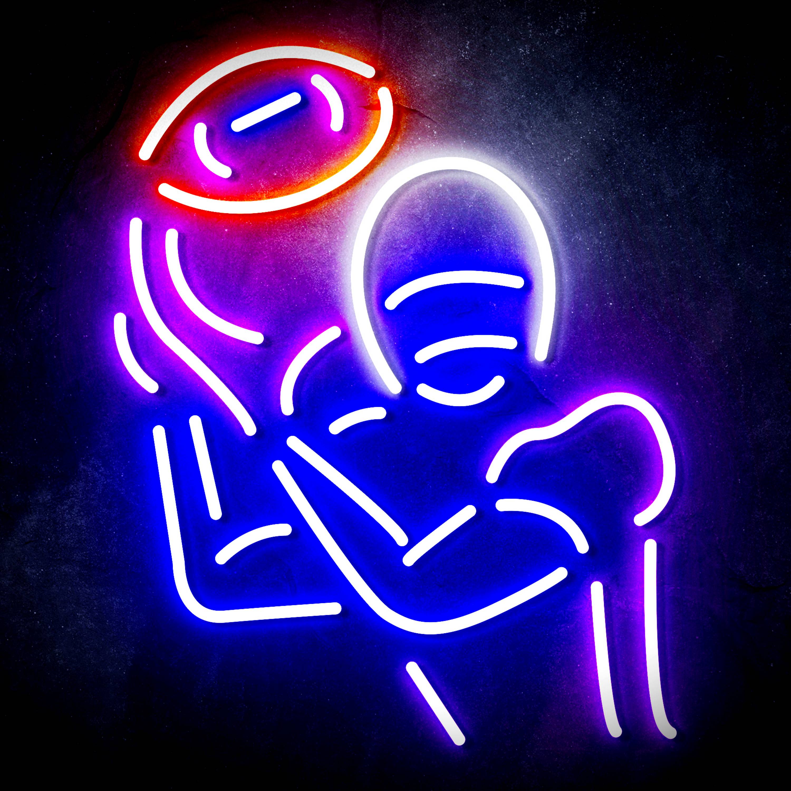 NFL Football Player LED Neon Sign