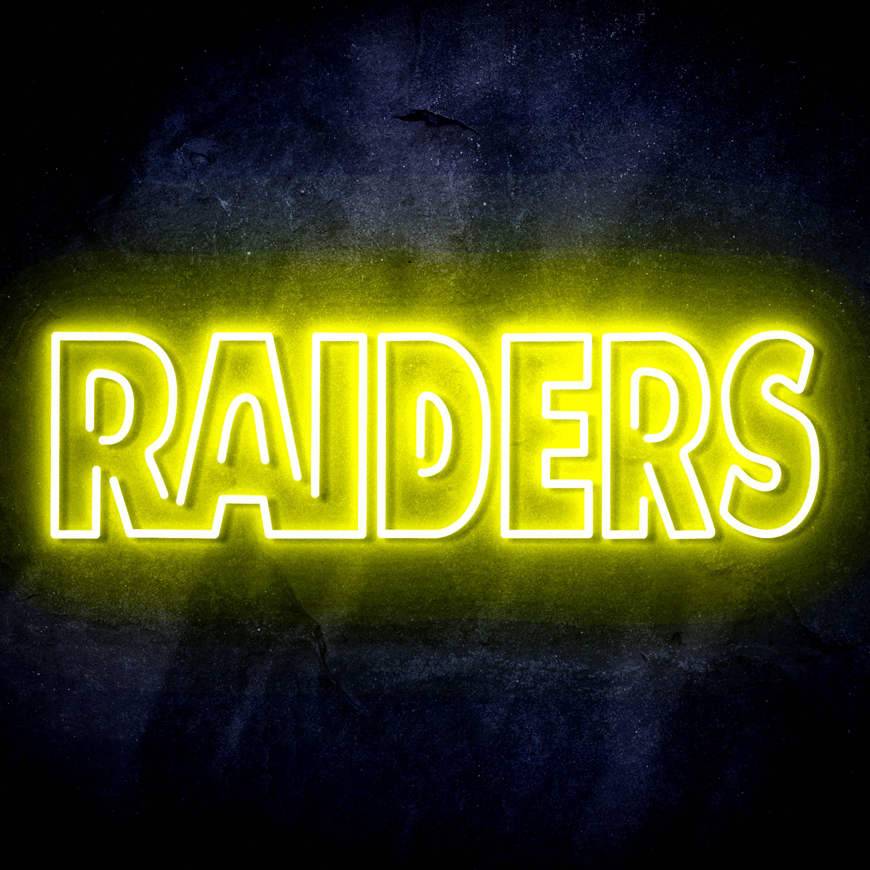NFL RAIDERS LED Neon Sign