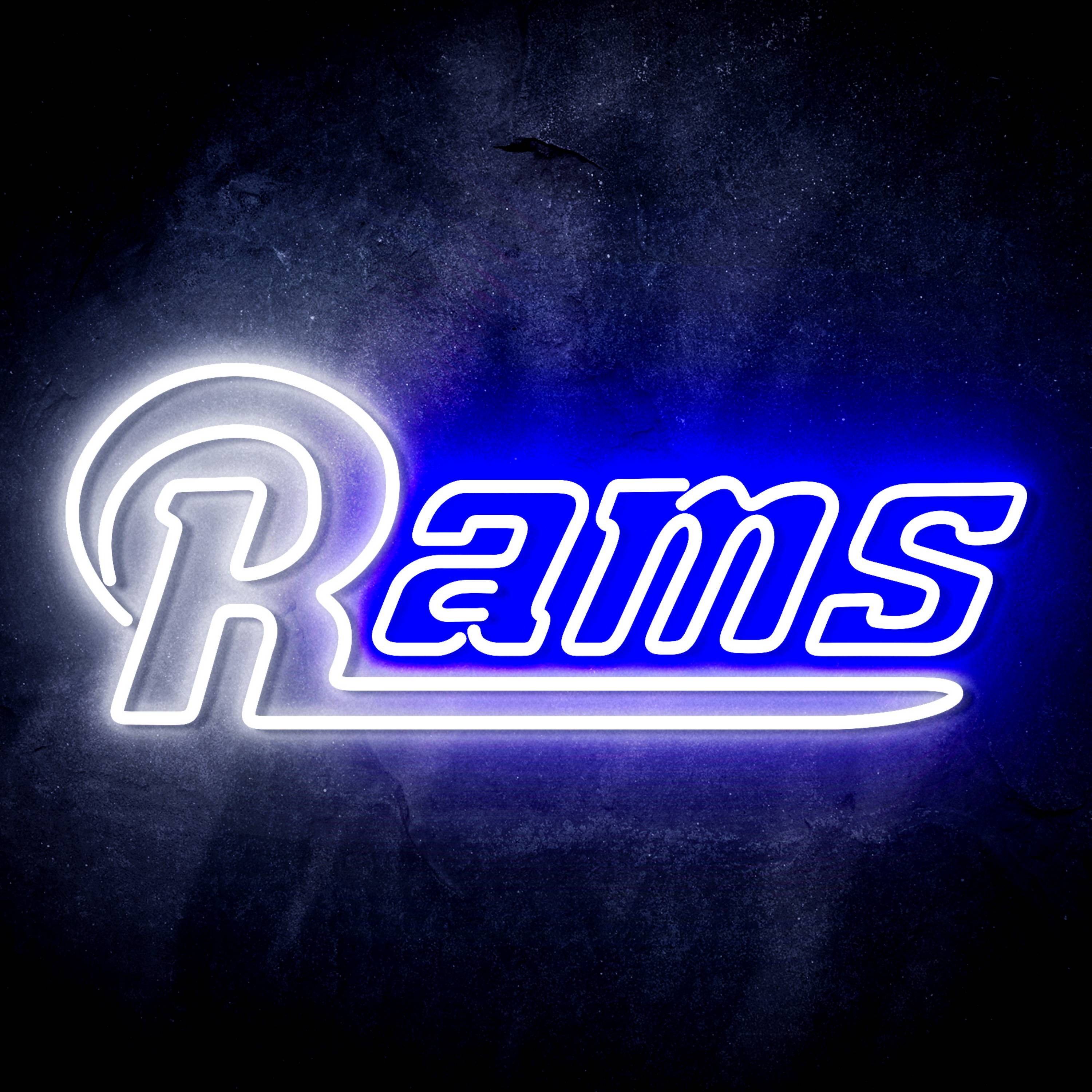 NFL RAMS LED Neon Sign