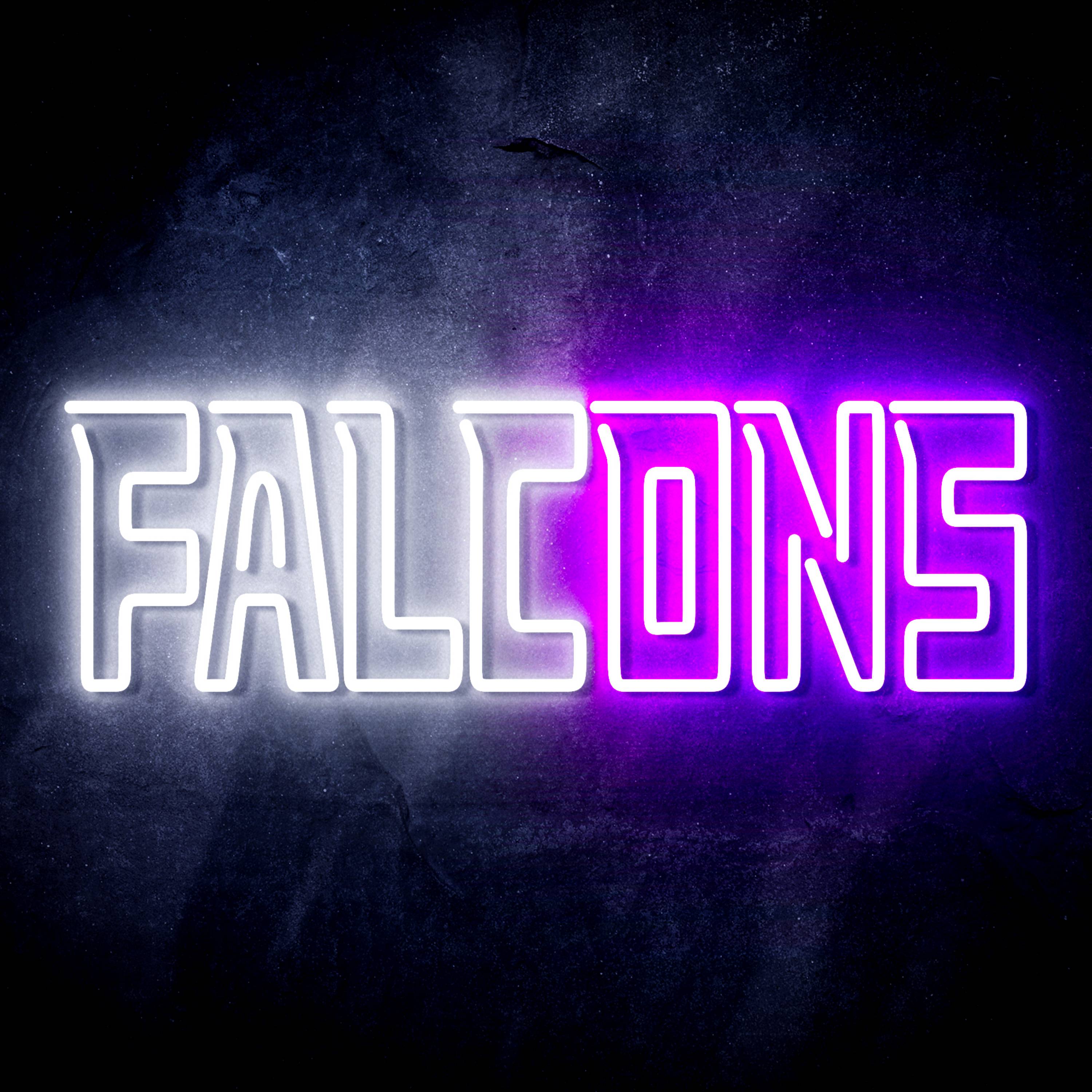 NFL FALCONS LED Neon Sign