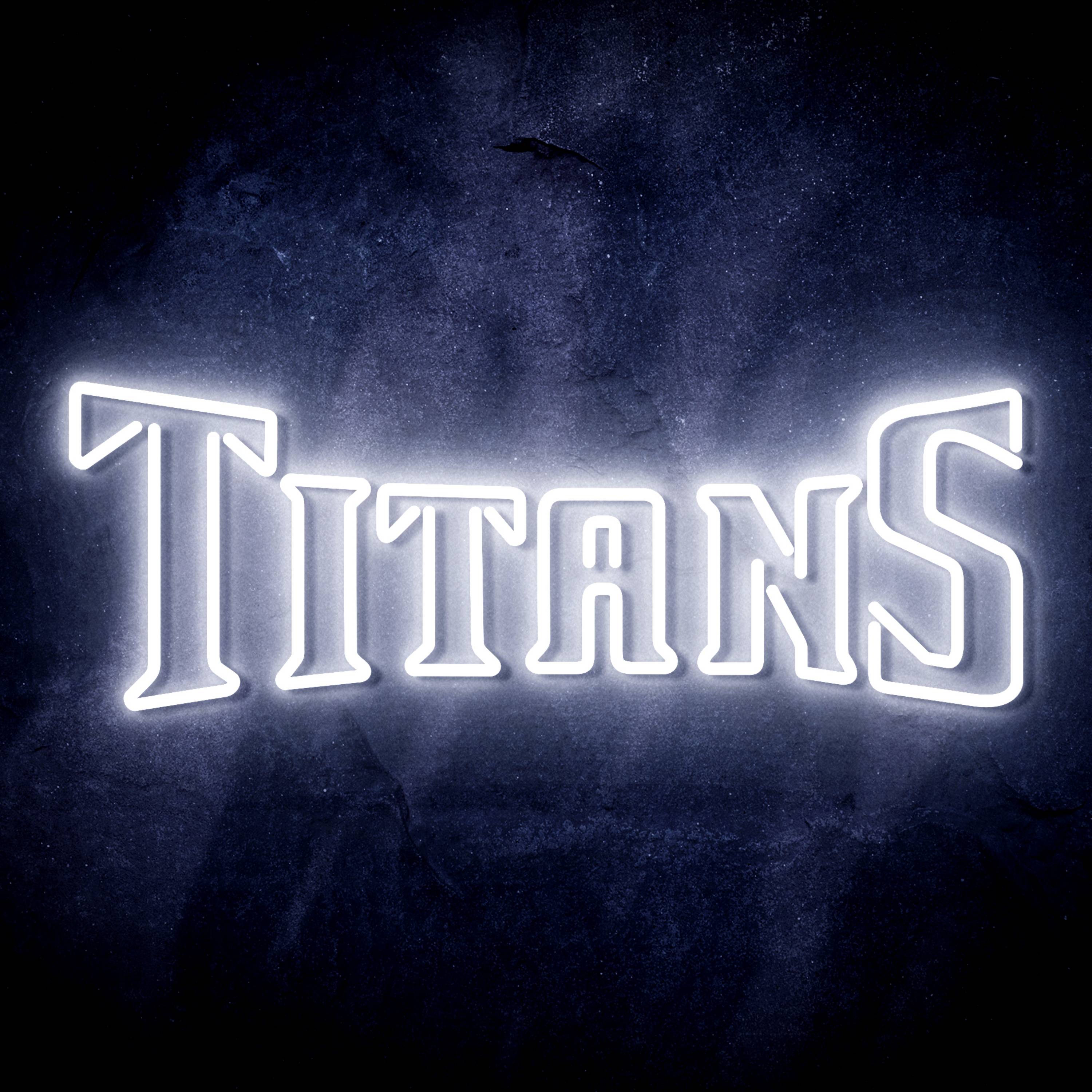 NFL TITANS LED Neon Sign