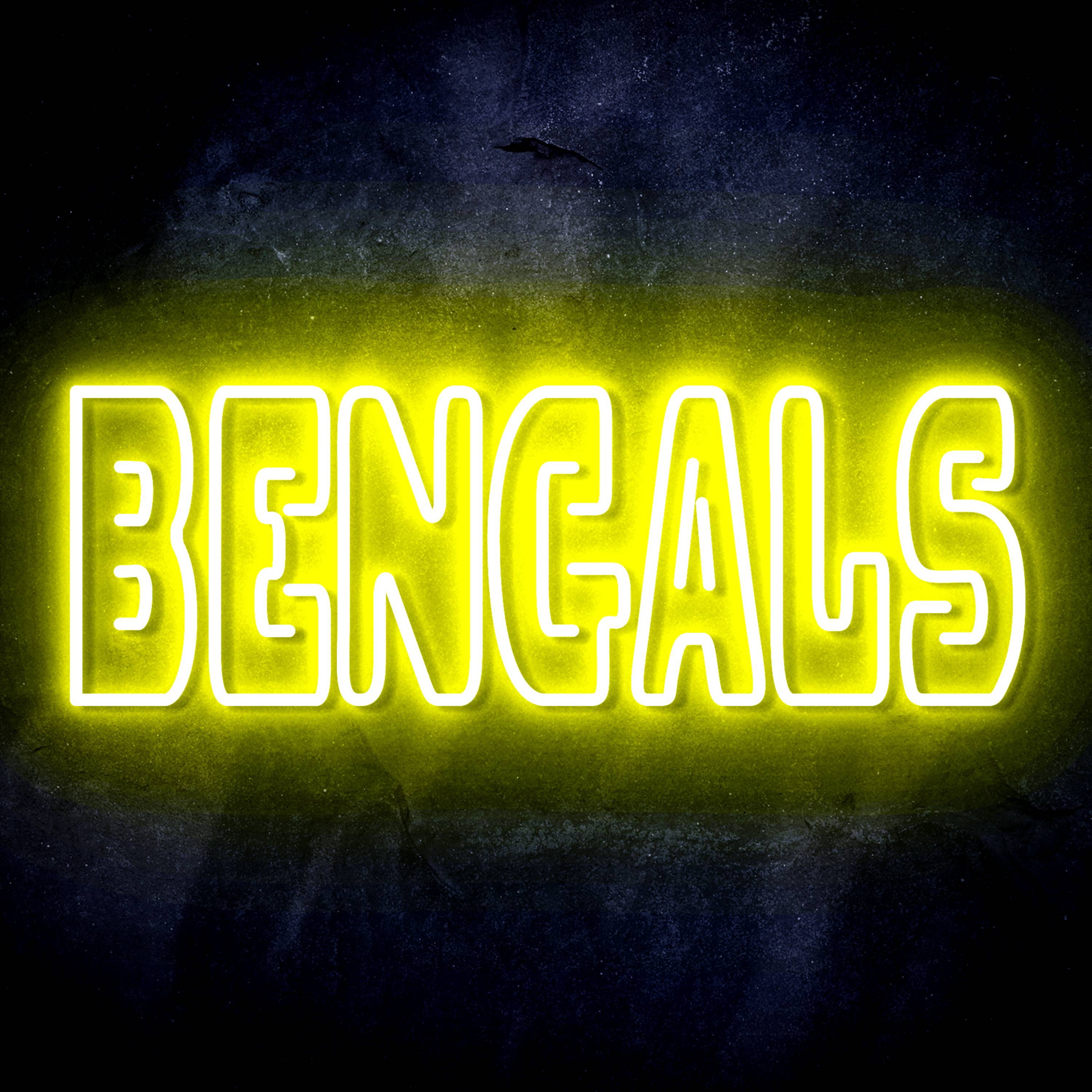 NFL BENGALS LED Neon Sign