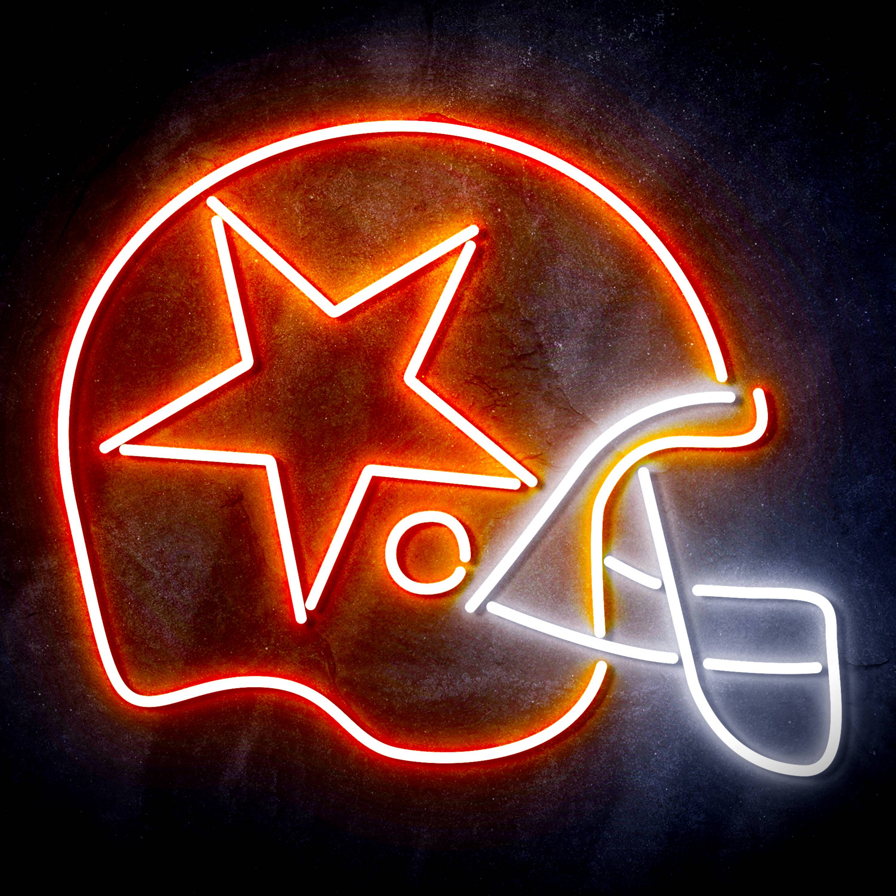 NFL Helmet Dallas Cowboys LED Neon Sign