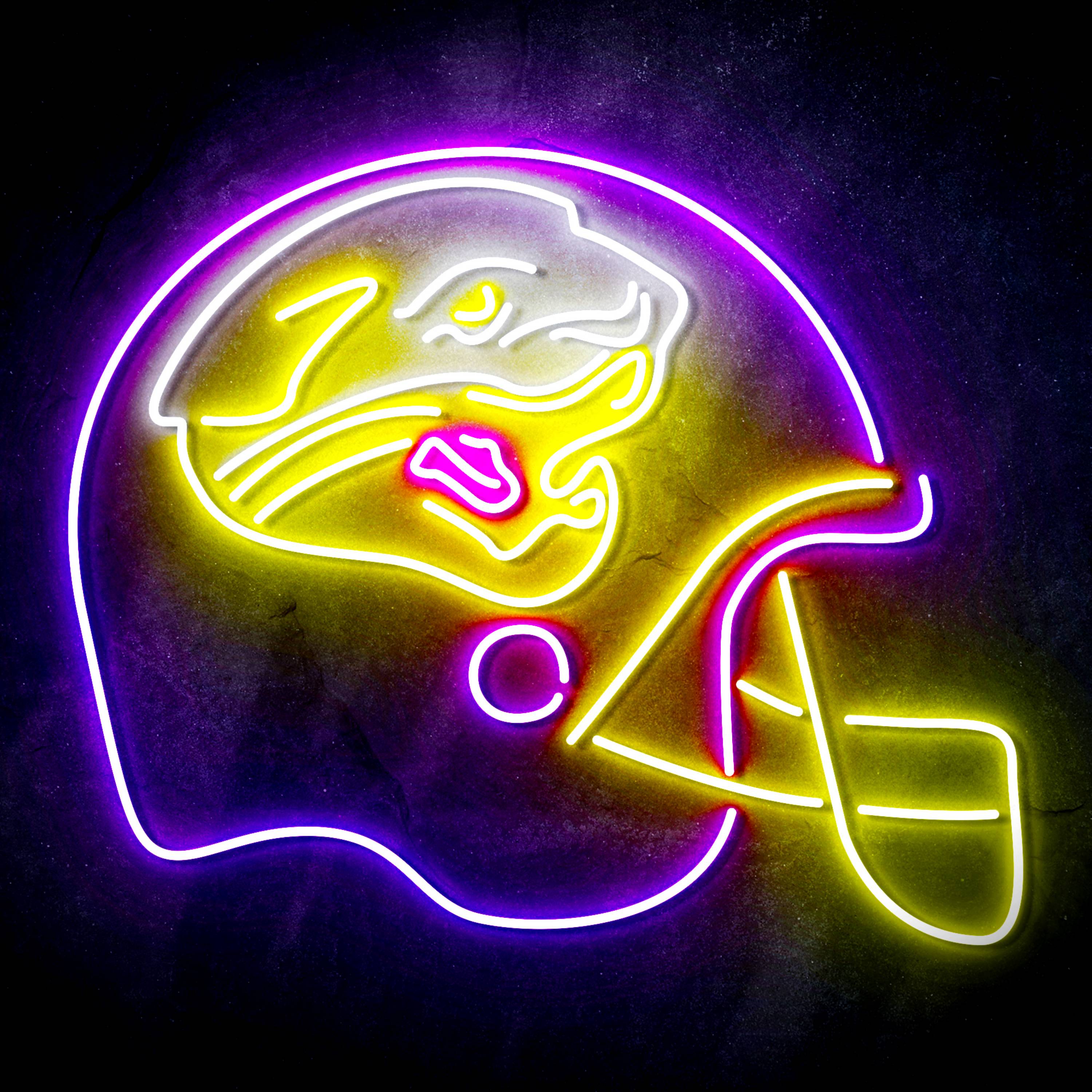 NFL Helmet Jacksonville Jaguars LED Neon Sign