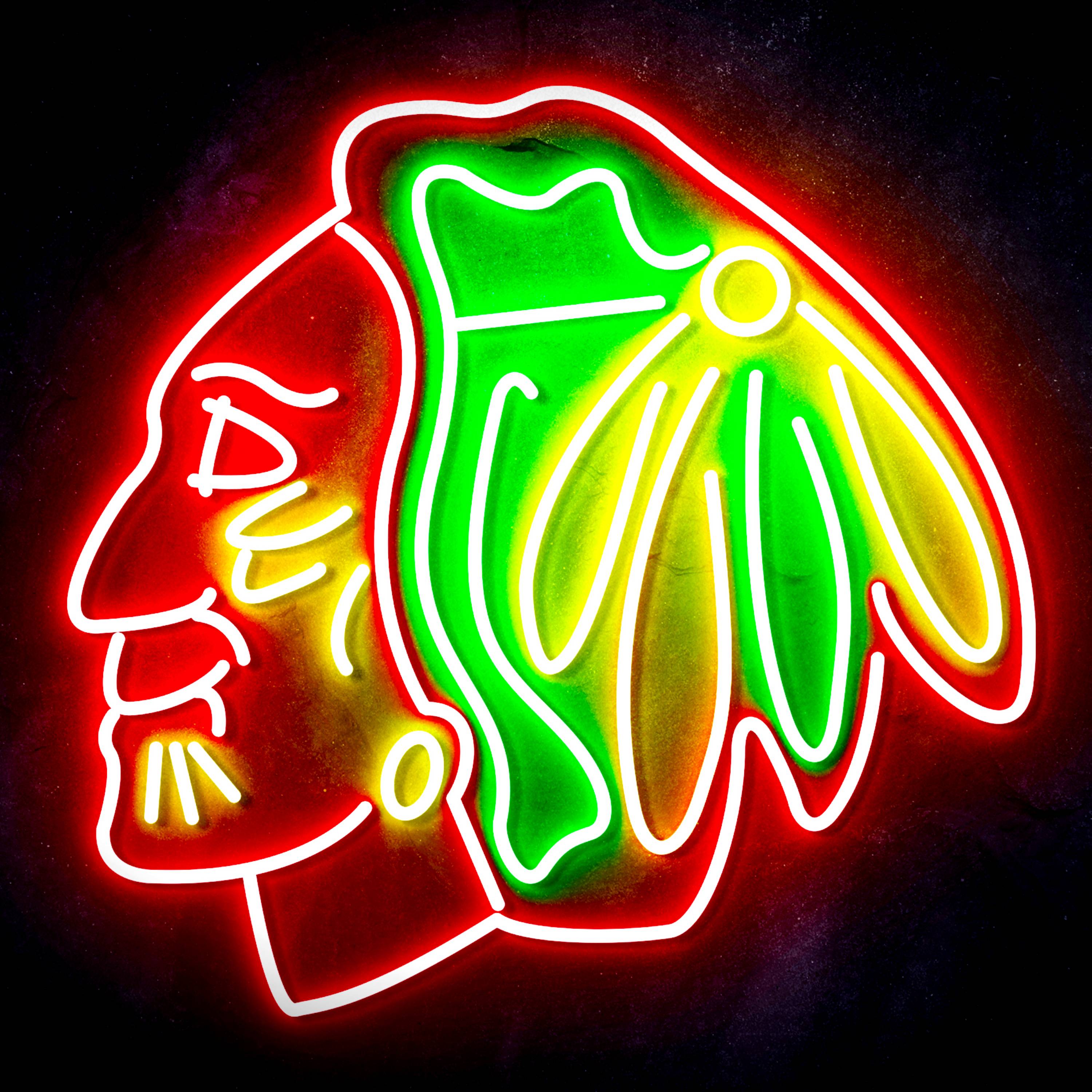 NHL Chicago Blackhawks LED Neon Sign