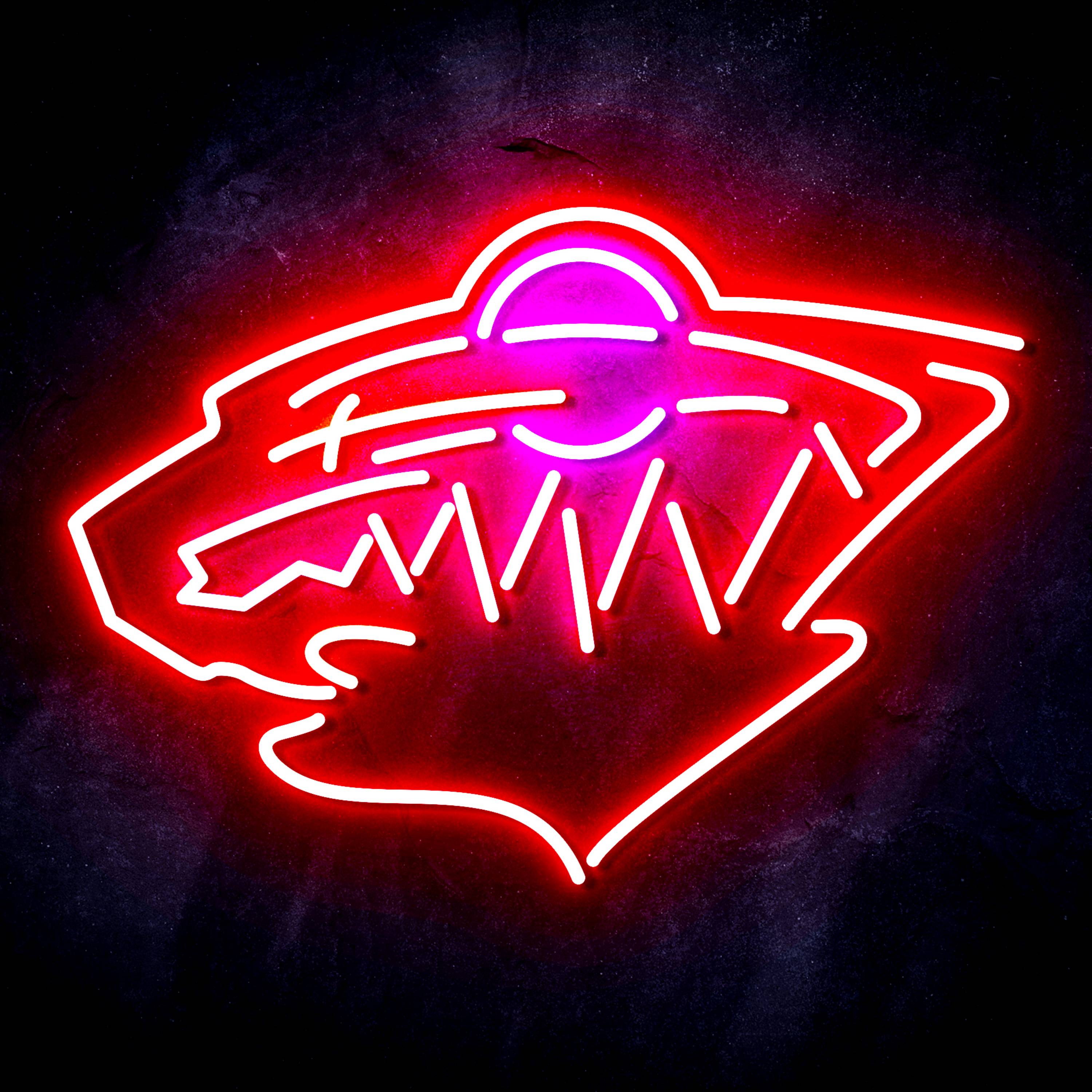 NHL Minnesota Wild LED Neon Sign