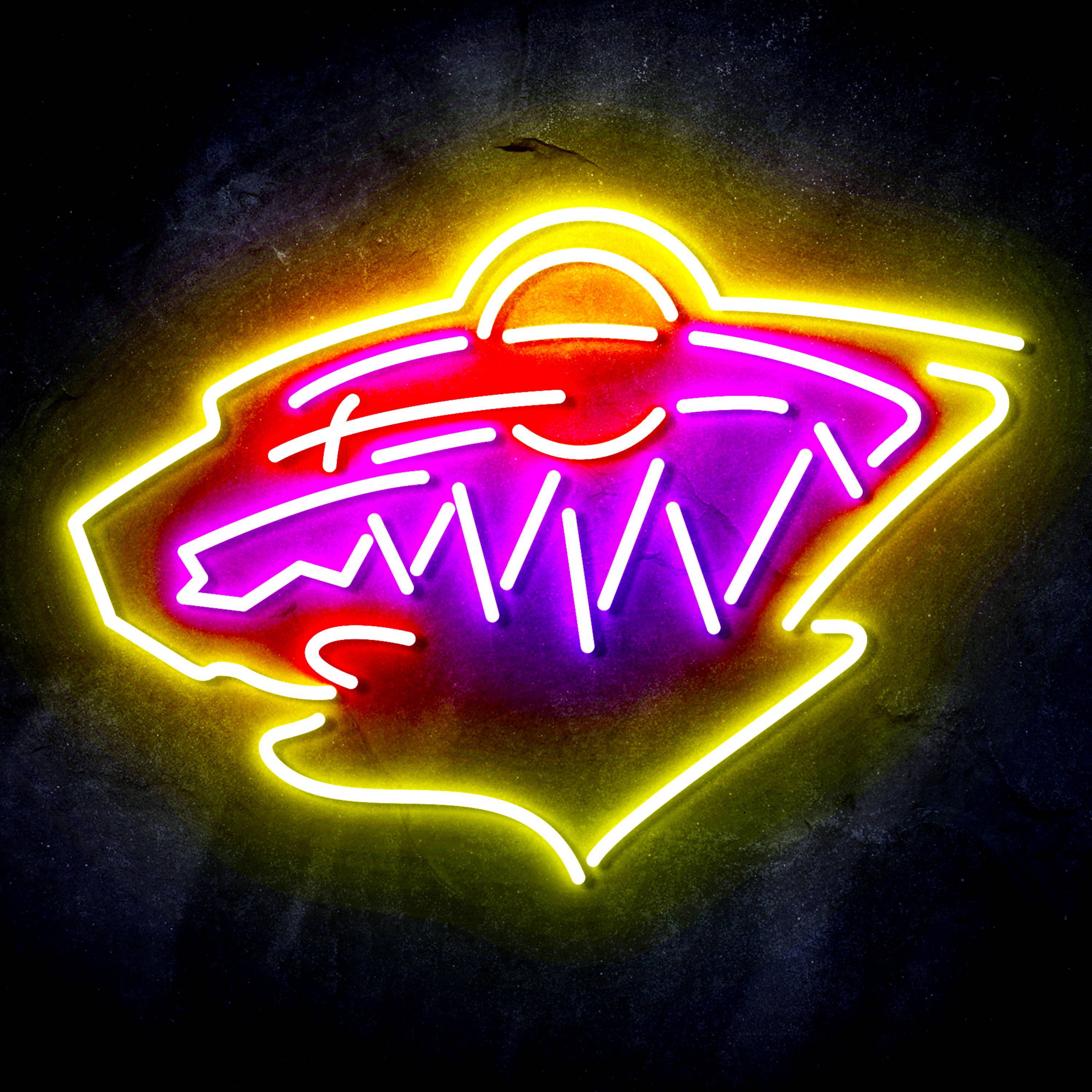 NHL Minnesota Wild LED Neon Sign