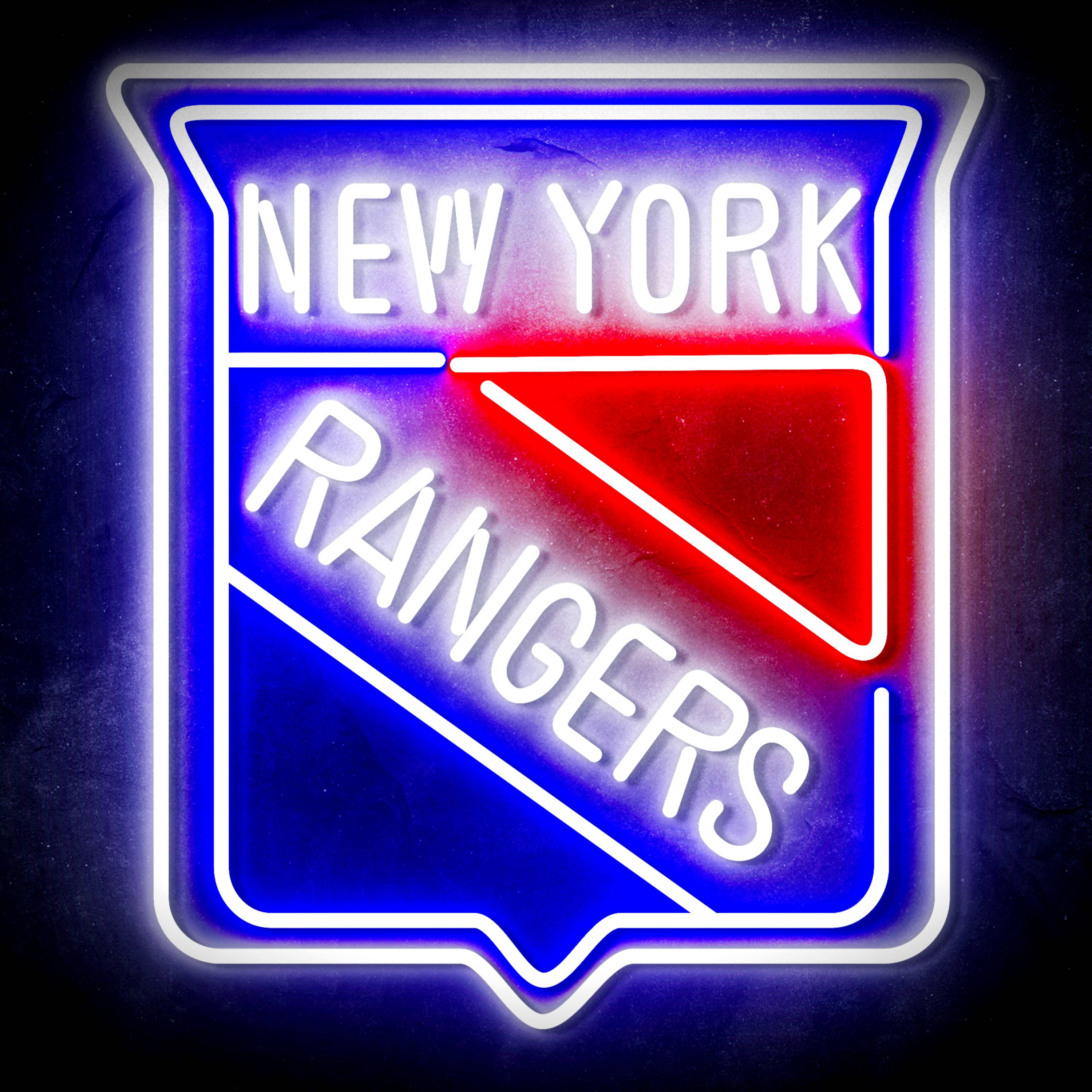 NHL New York Rangers LED Neon Sign