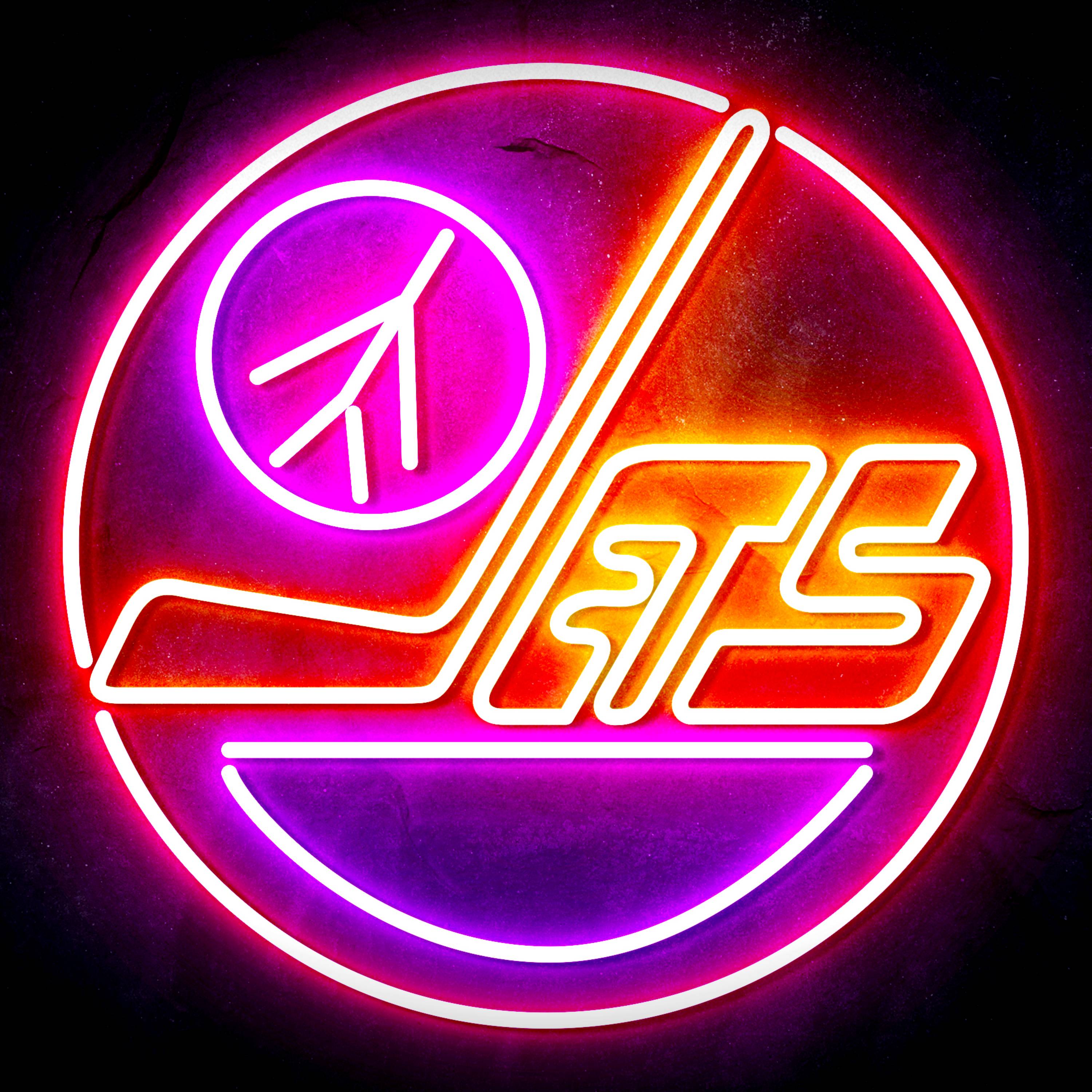 NHL Winnipeg Jets LED Neon Sign