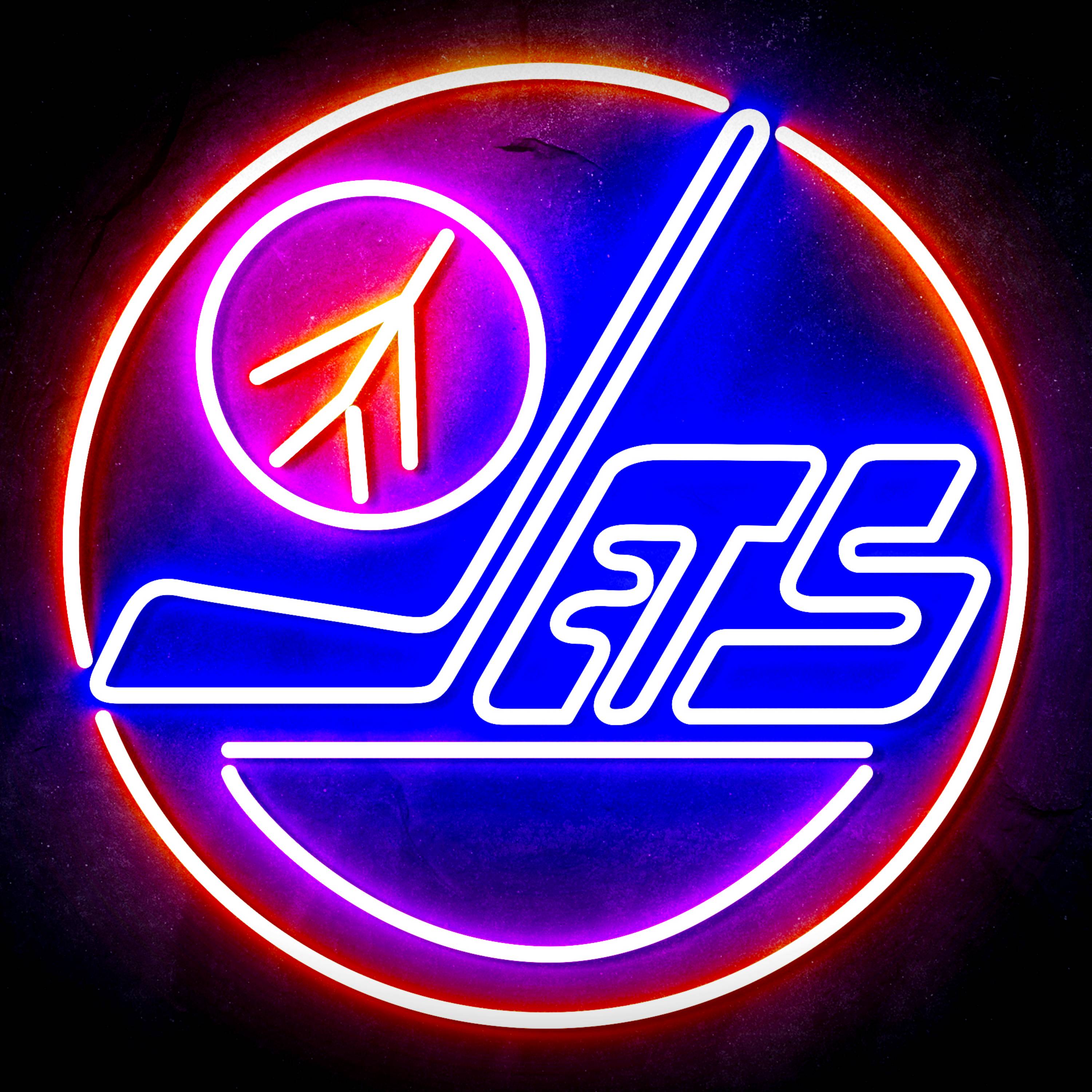 NHL Winnipeg Jets LED Neon Sign
