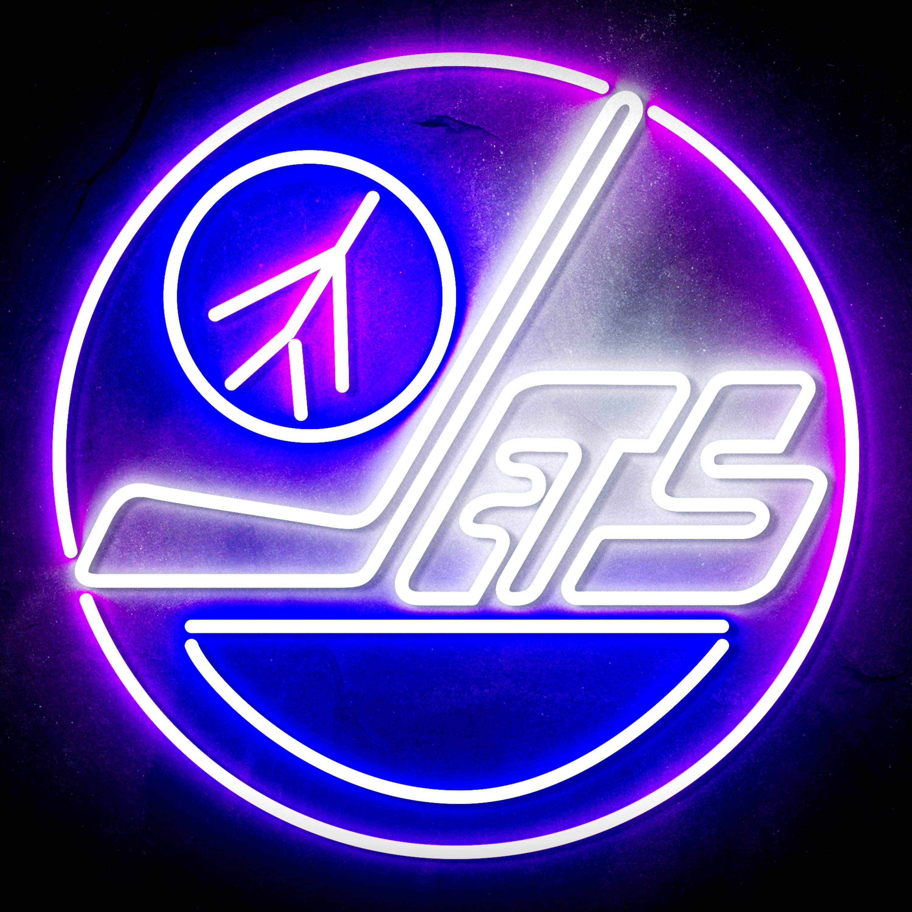 NHL Winnipeg Jets LED Neon Sign