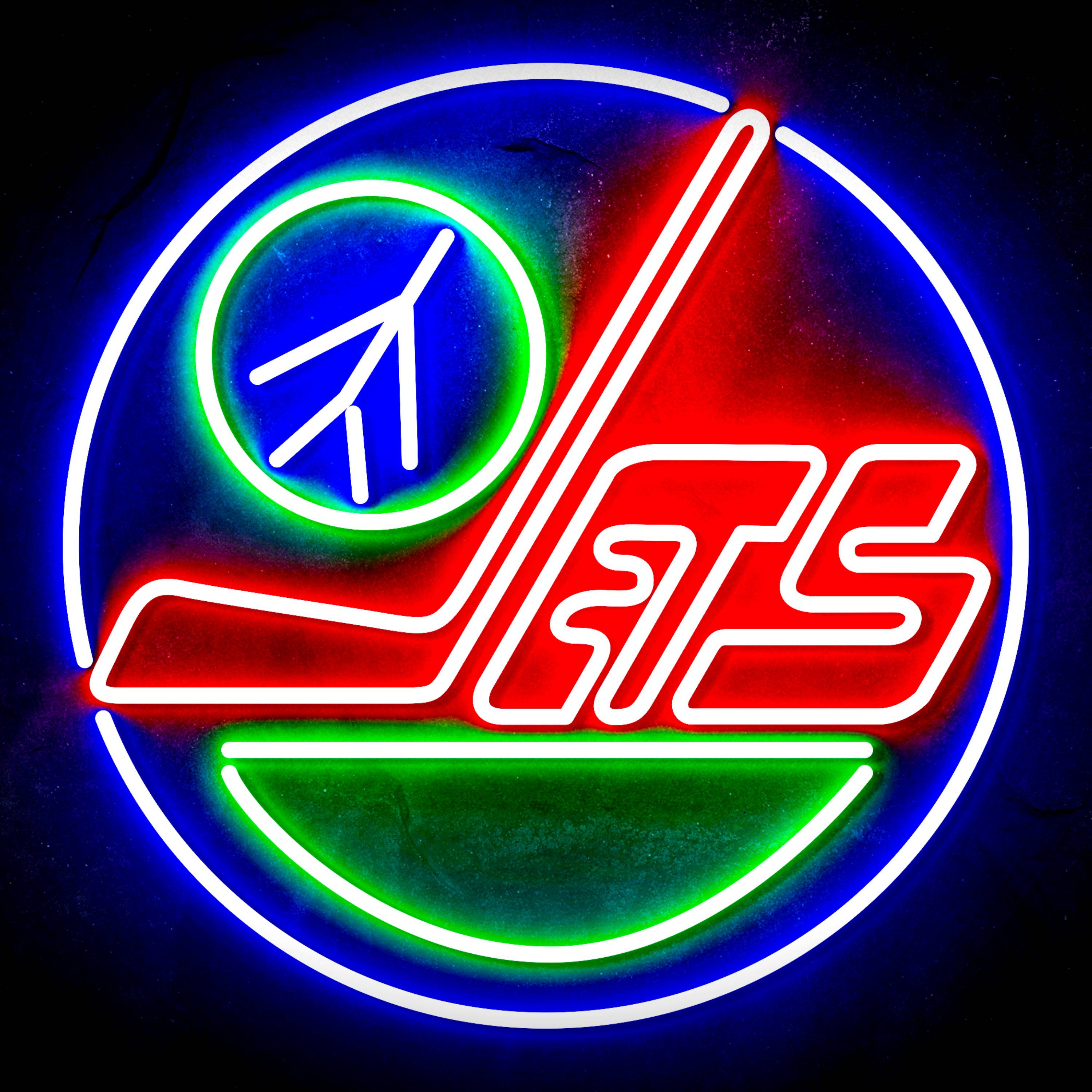 NHL Winnipeg Jets LED Neon Sign