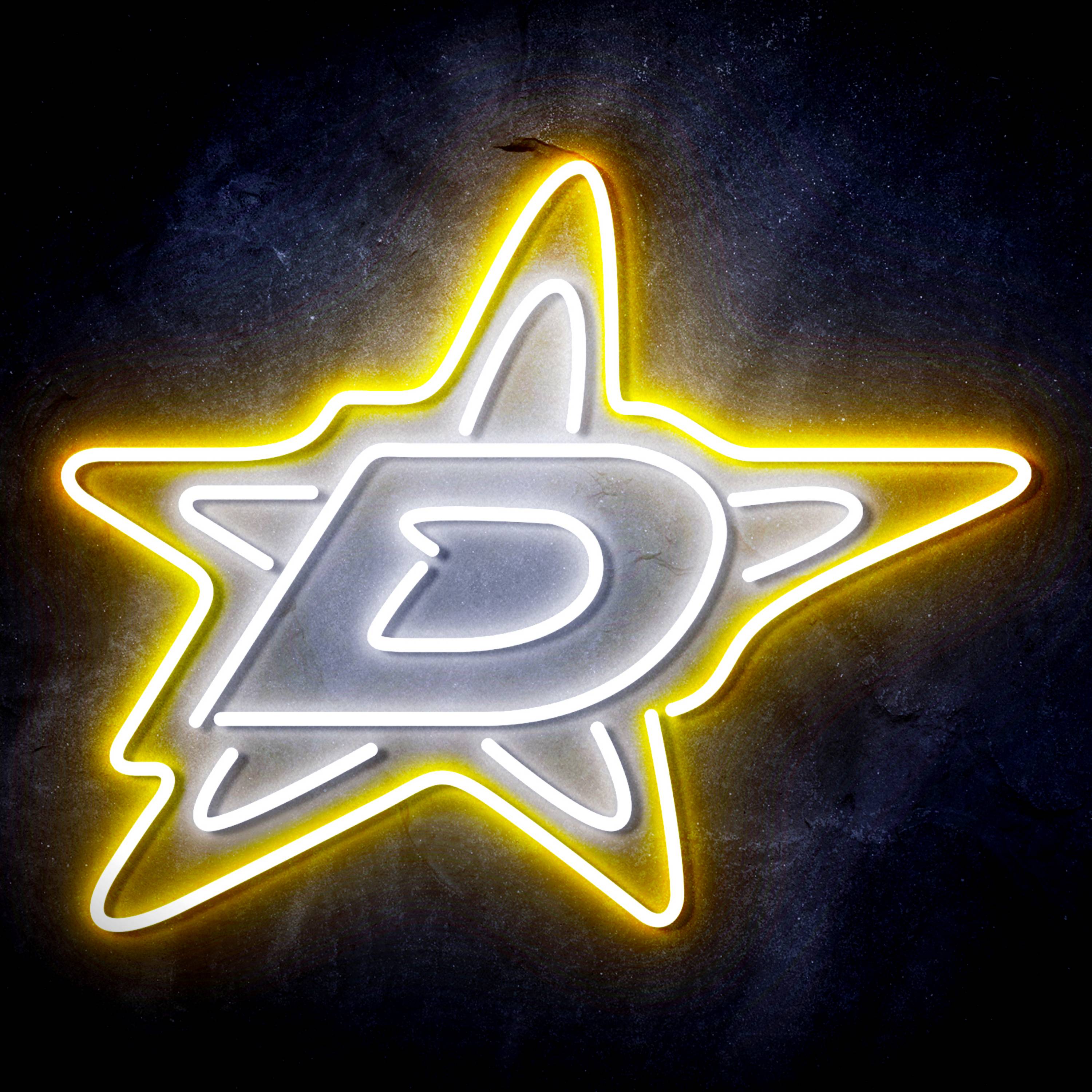 NHL Dallas Stars LED Neon Sign