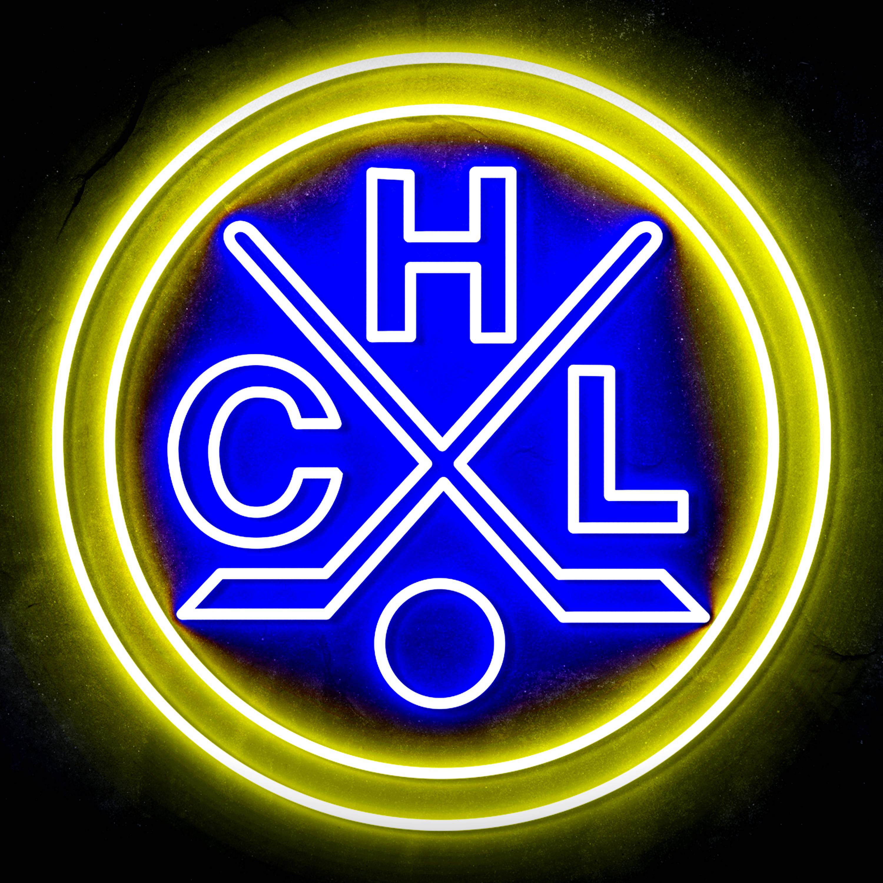 CHL HC Lugano LED Neon Sign