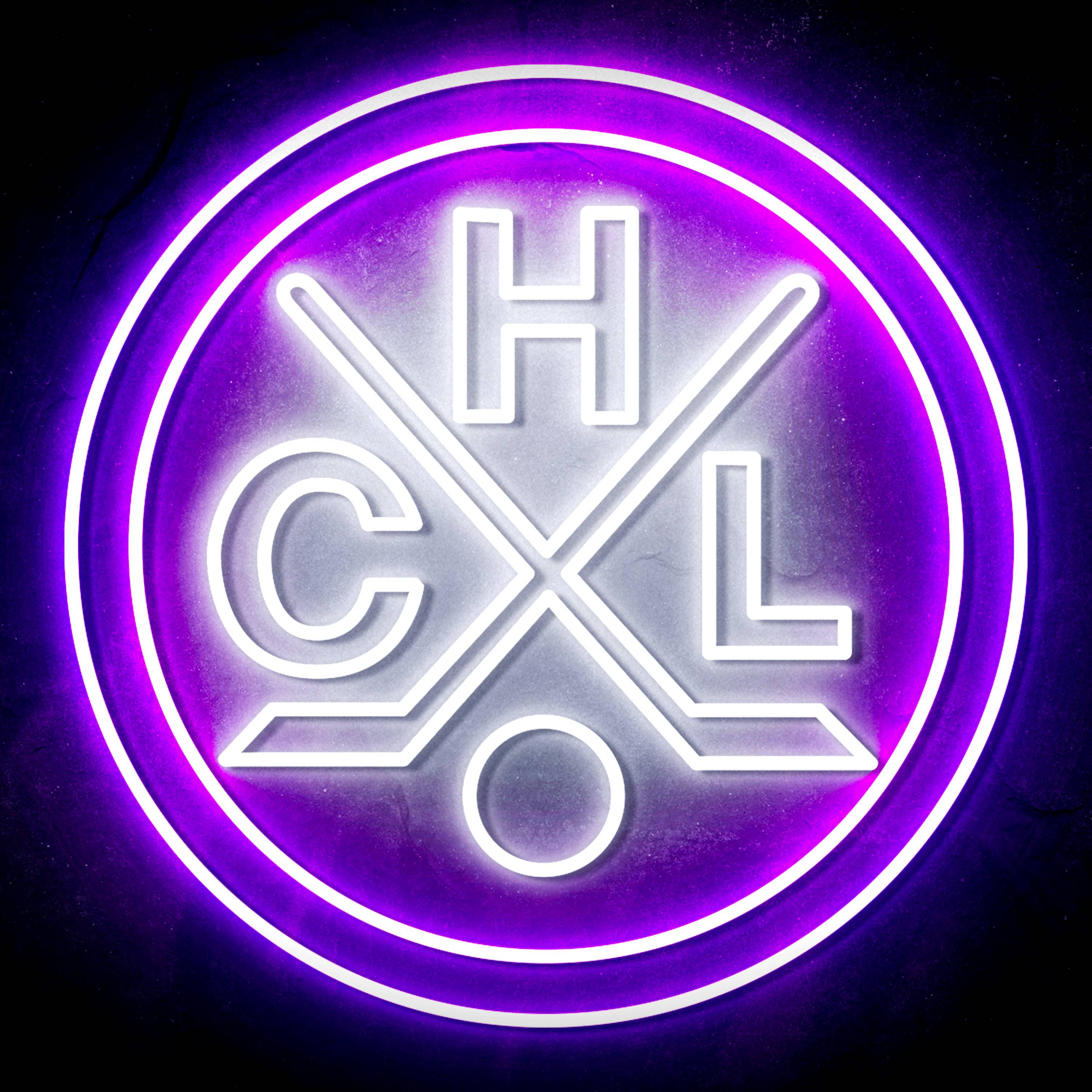 CHL HC Lugano LED Neon Sign
