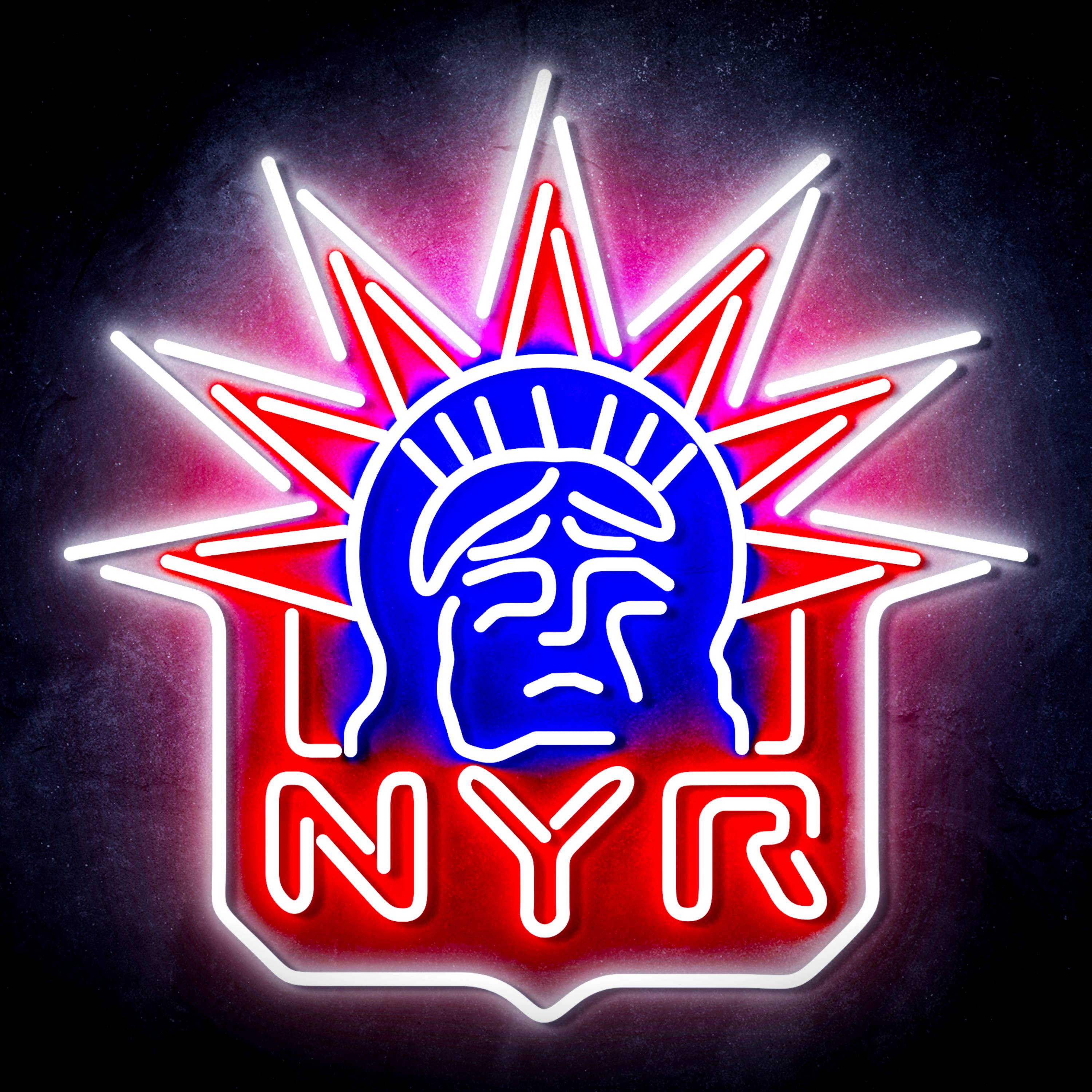 NHL New York Rangers LED Neon Sign