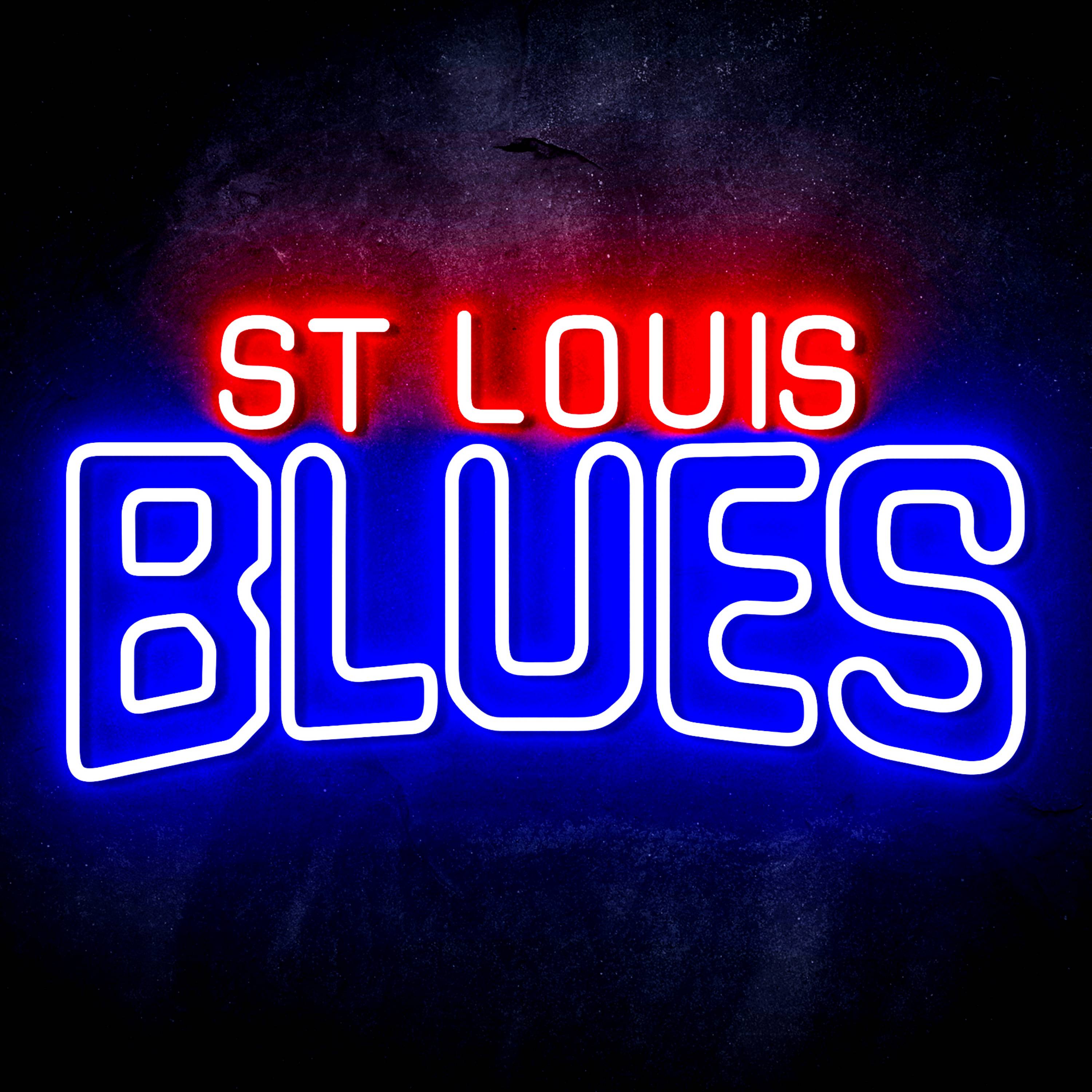 NHL St. Louis Blues LED Neon Sign