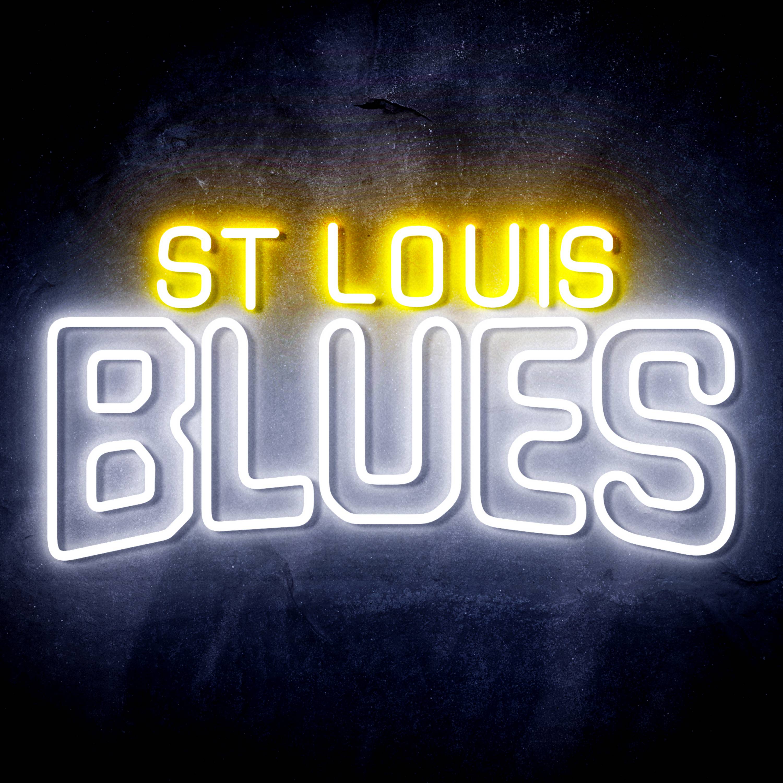 NHL St. Louis Blues LED Neon Sign