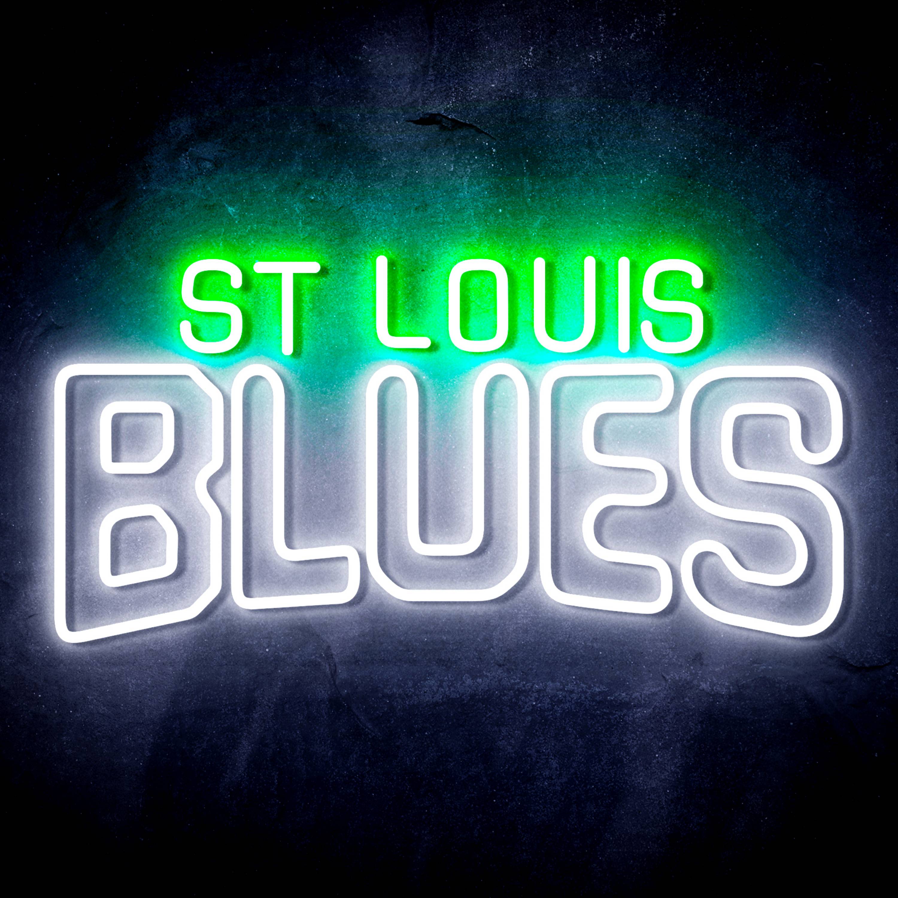 NHL St. Louis Blues LED Neon Sign