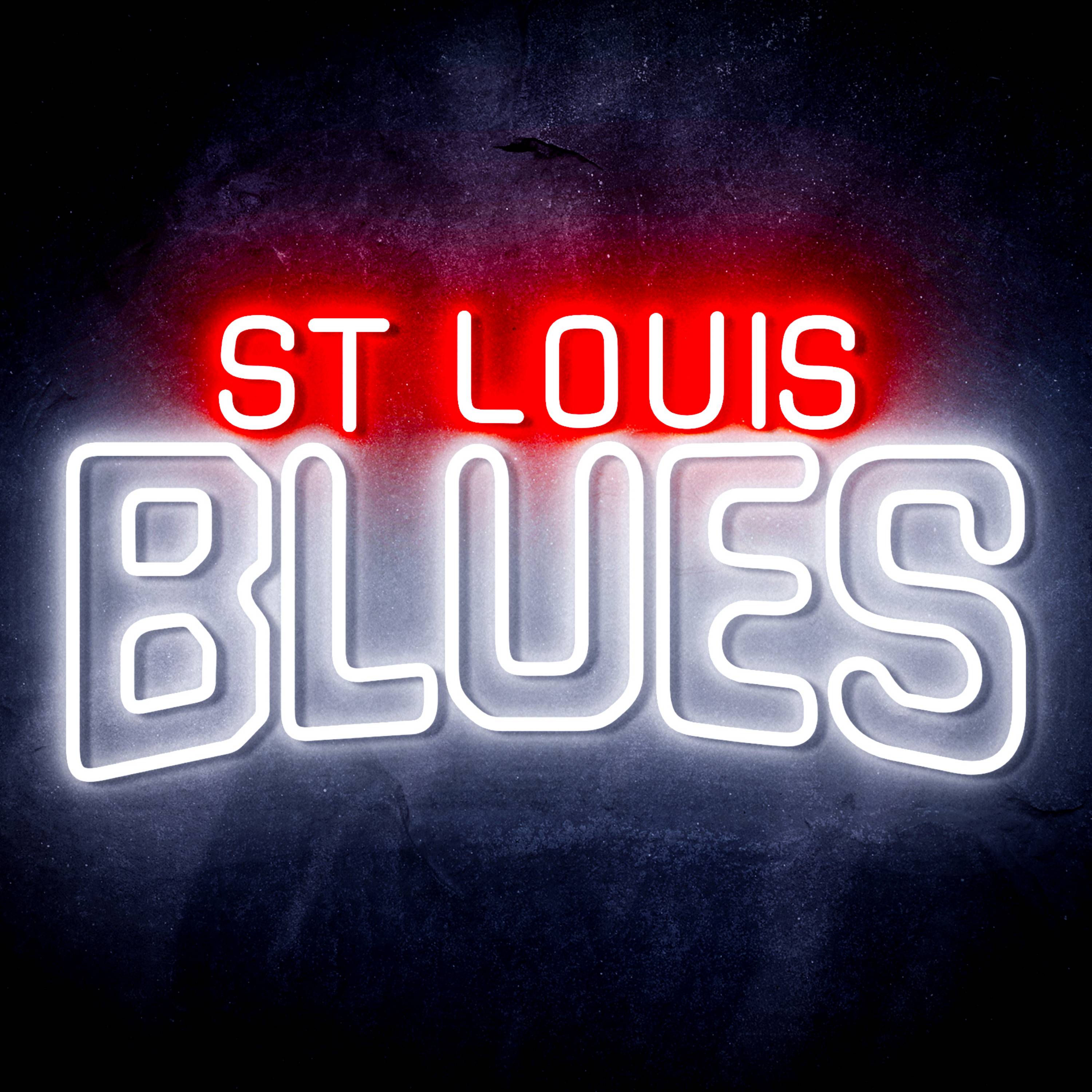 NHL St. Louis Blues LED Neon Sign