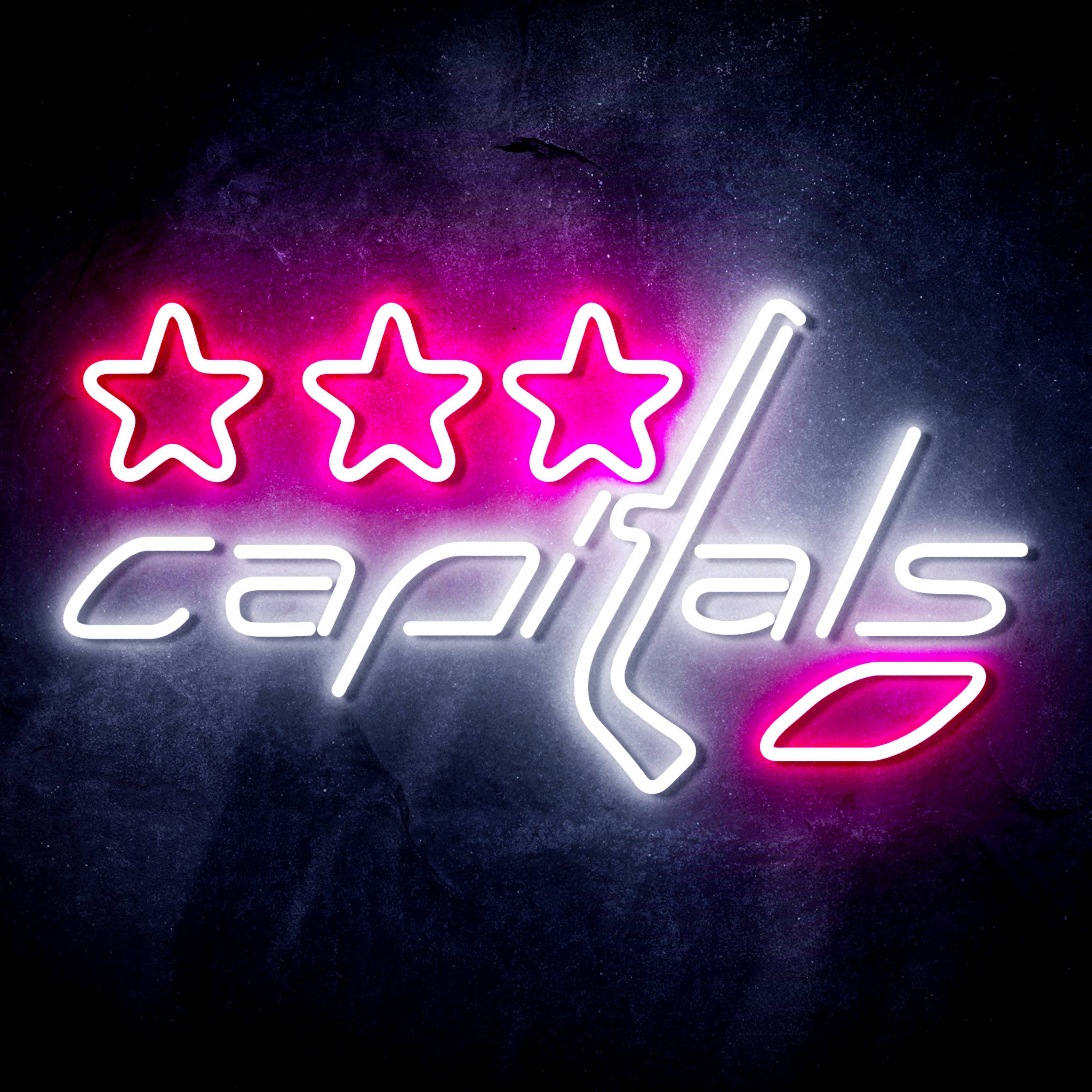 NHL Washington Capitals LED Neon Sign