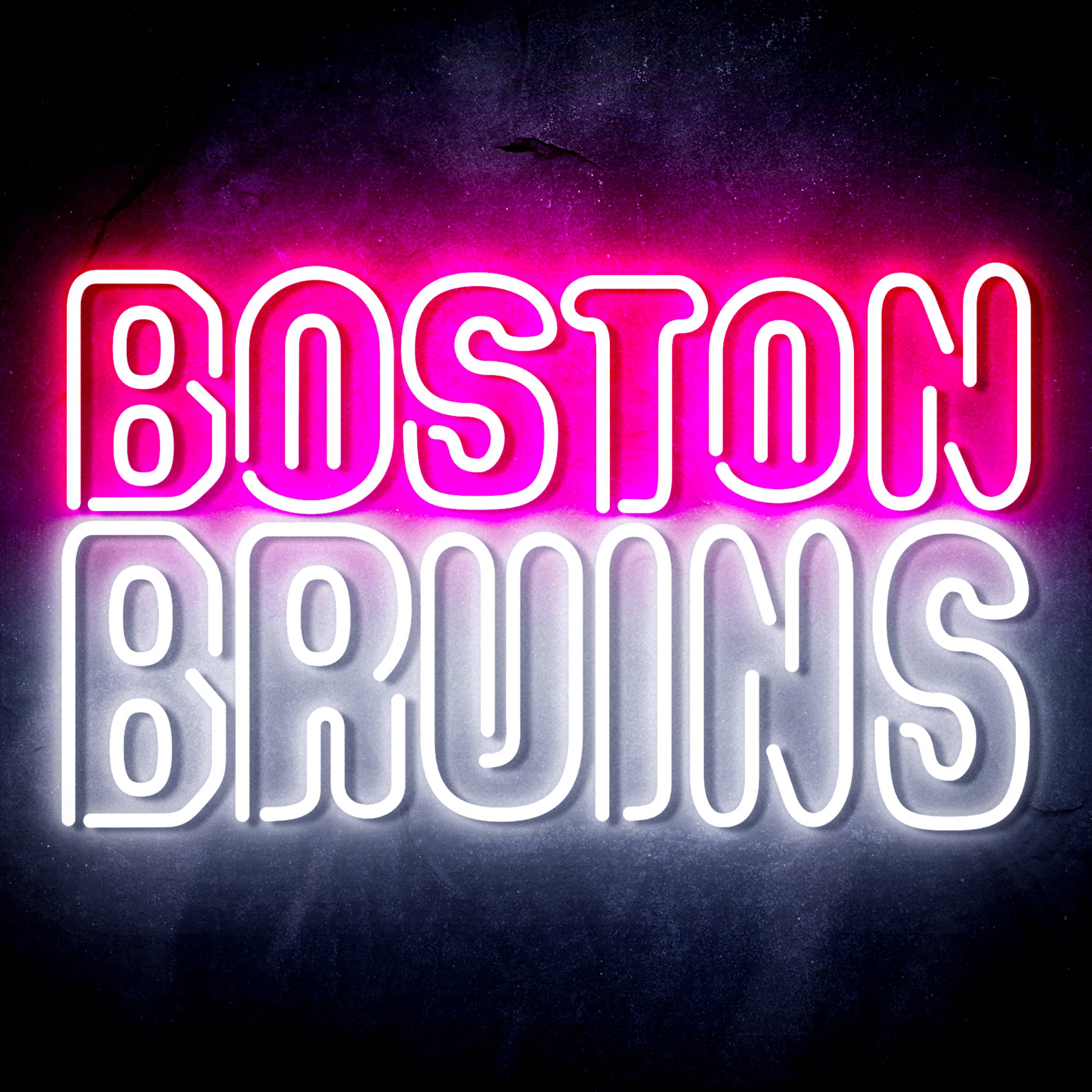 NHL Boston Bruins LED Neon Sign