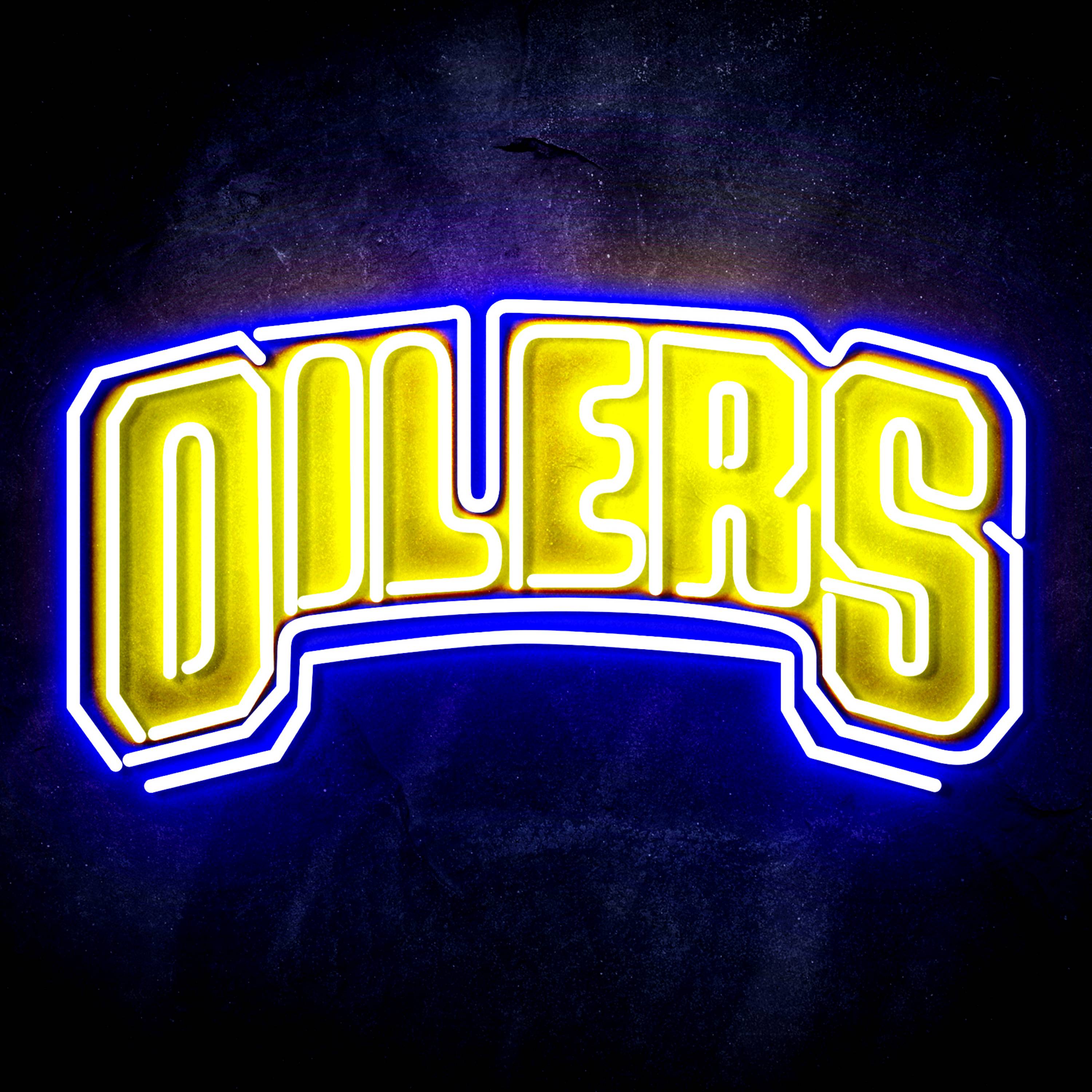 NHL Edmonton Oilers LED Neon Sign