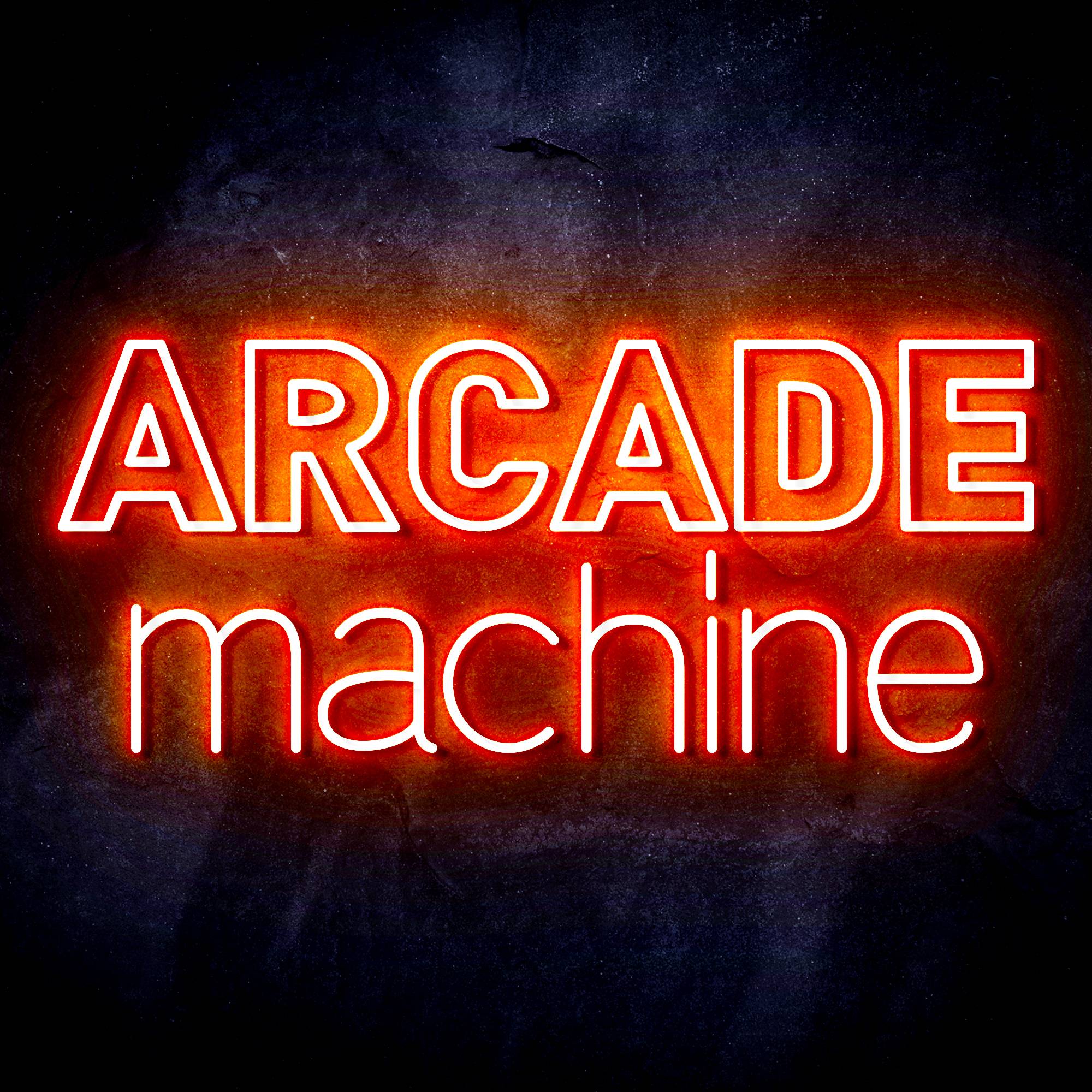 ARCADE machine Game Room LED Neon Sign