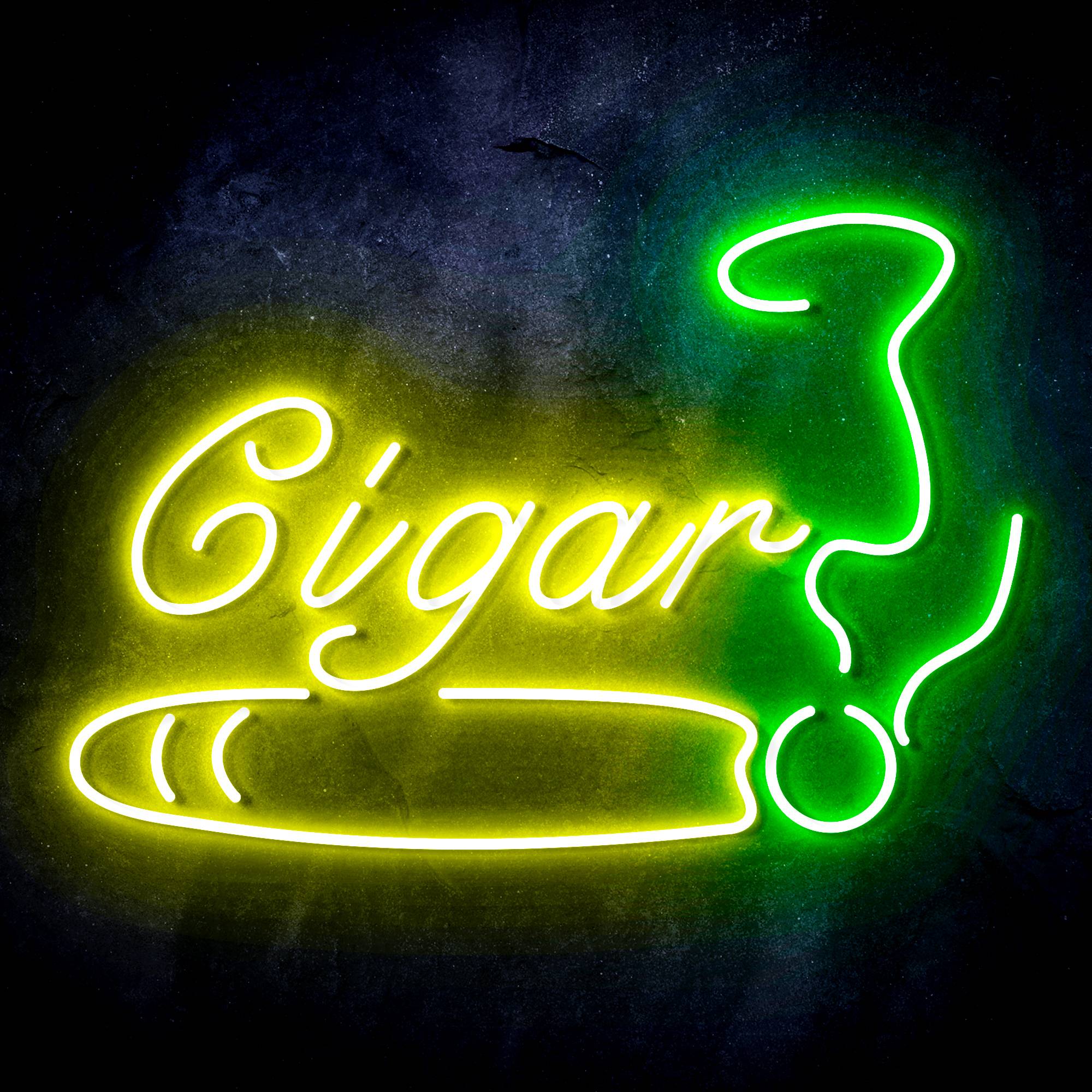 Cigarette Ciga Pipes LED Neon Sign