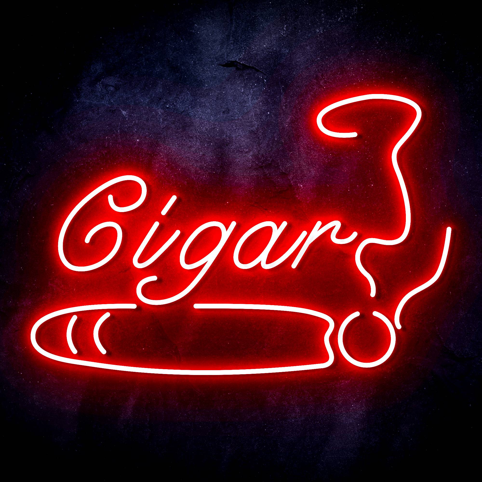 Cigarette Ciga Pipes LED Neon Sign