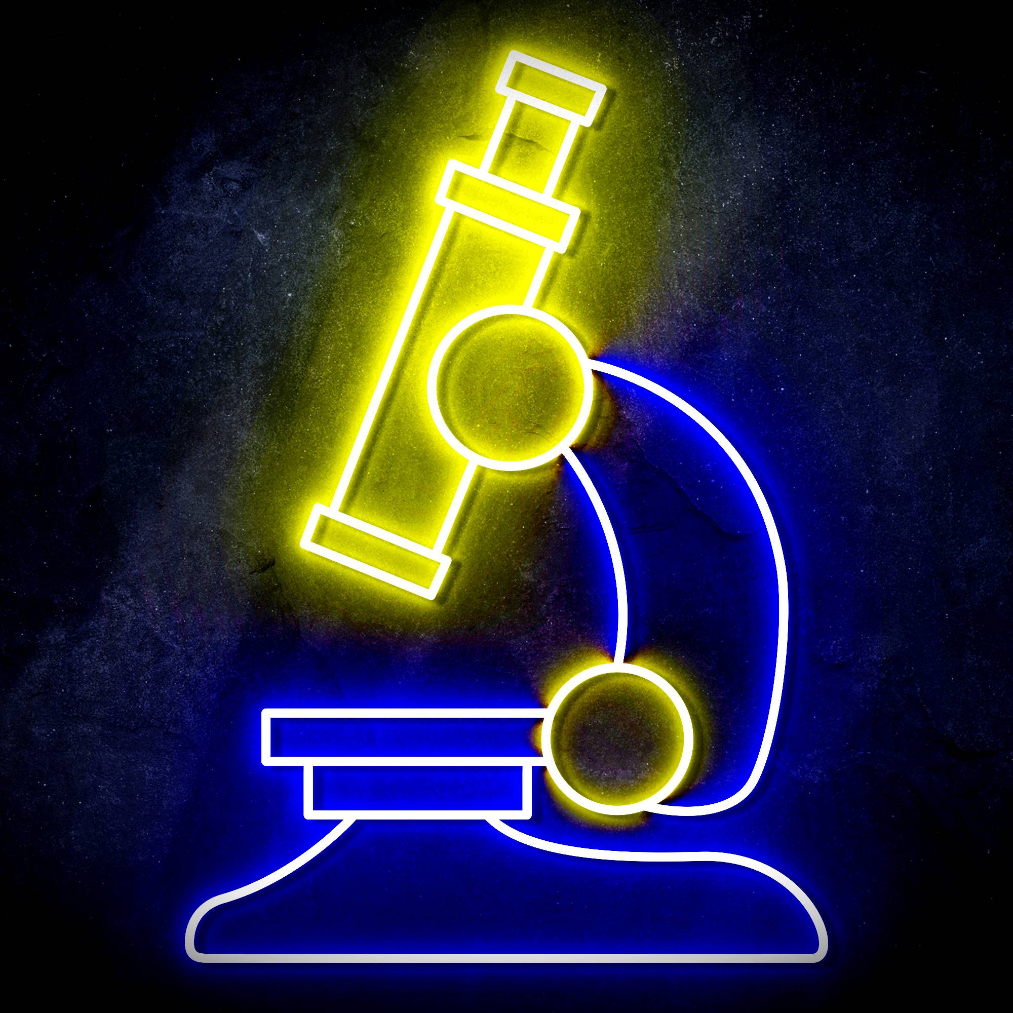 Microscope LED Neon Sign