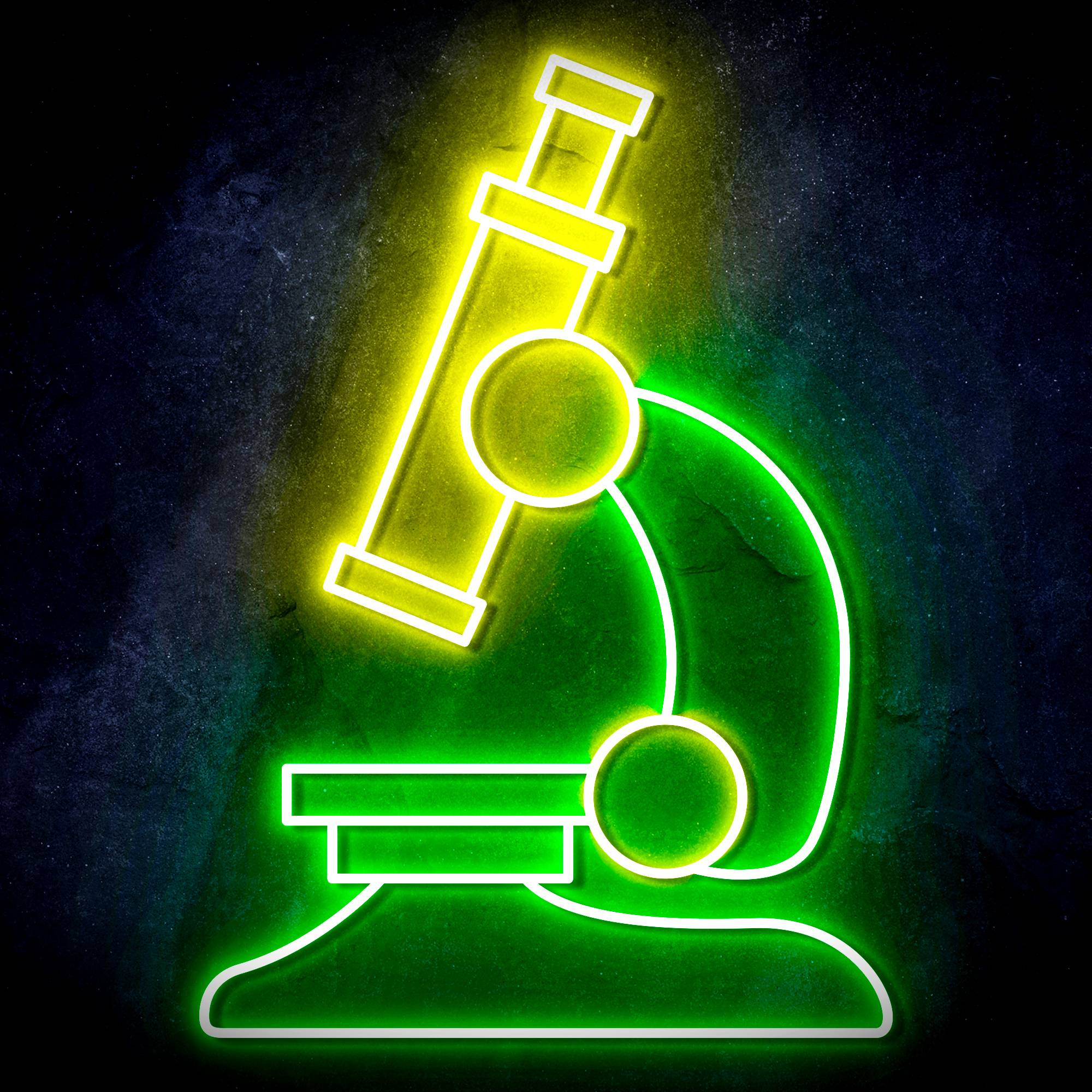 Microscope LED Neon Sign