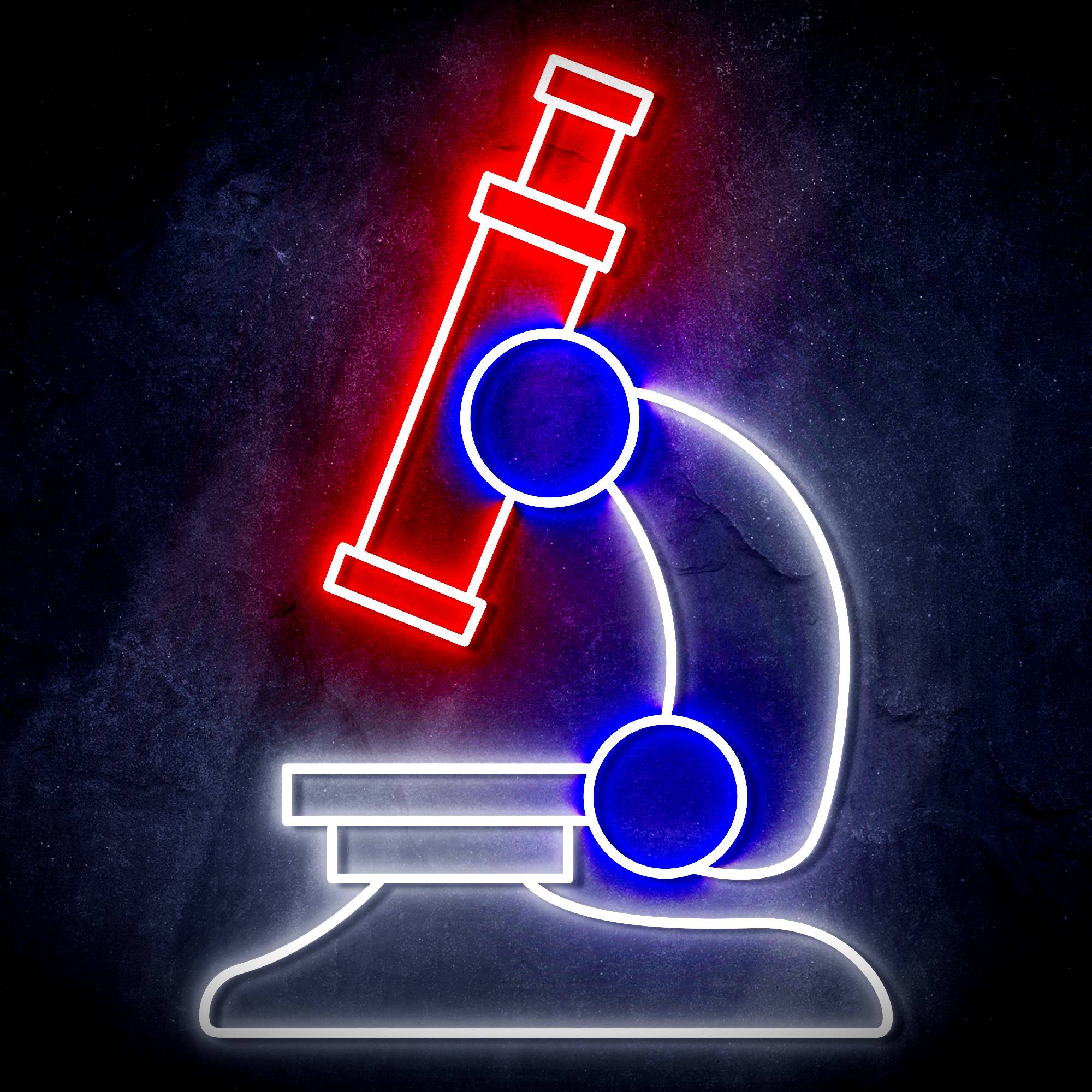 Microscope LED Neon Sign