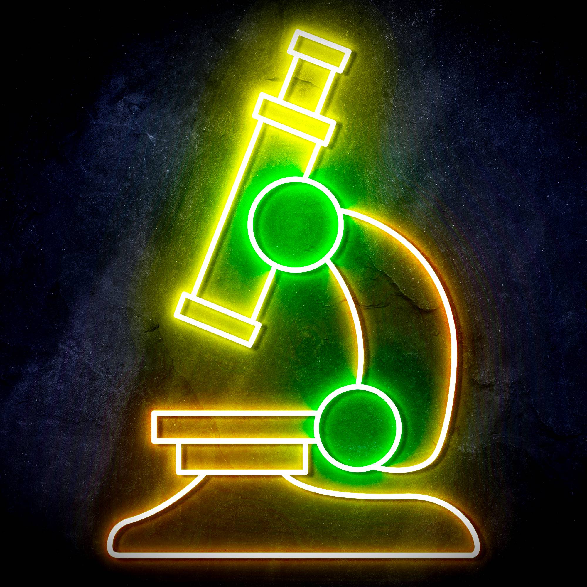 Microscope LED Neon Sign