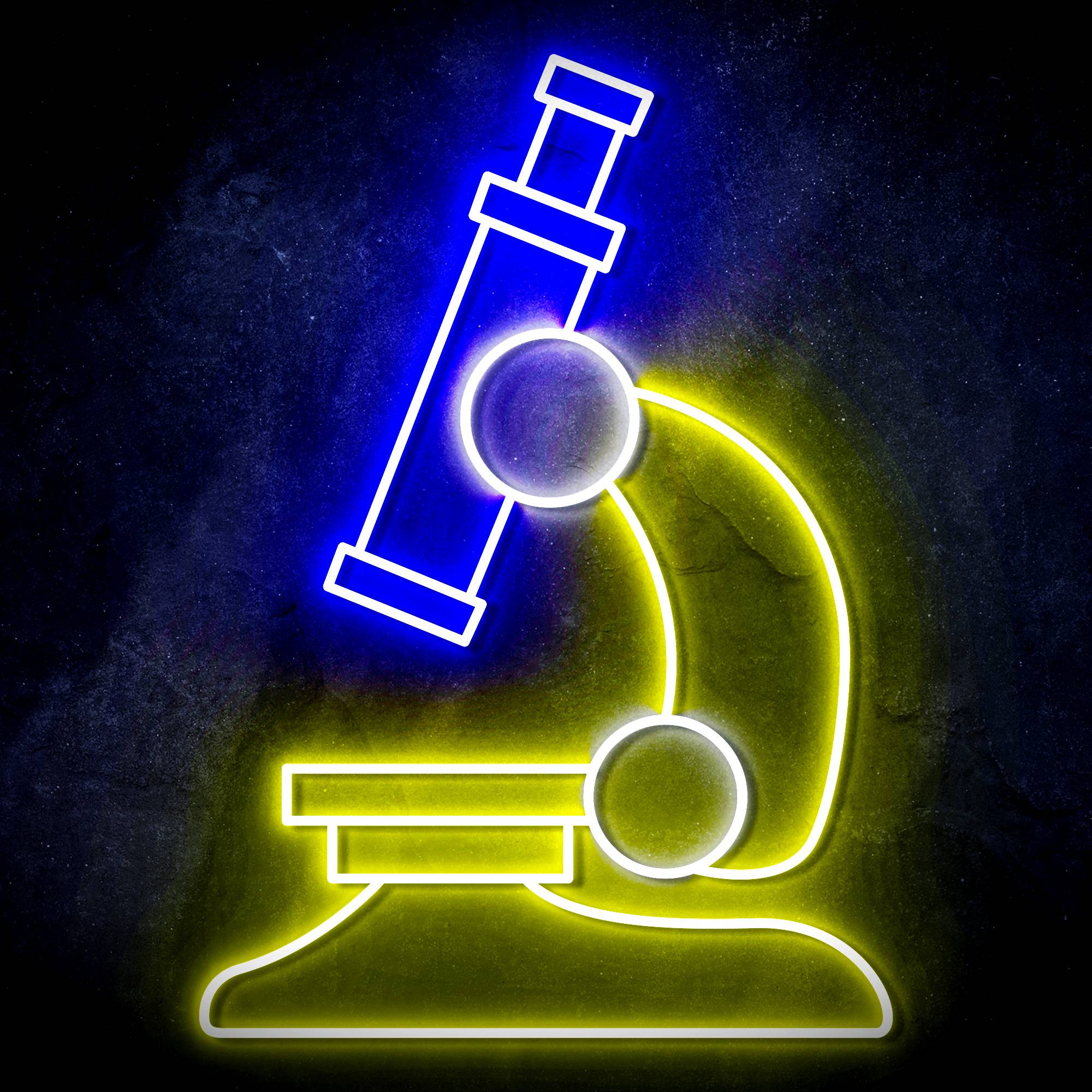 Microscope LED Neon Sign