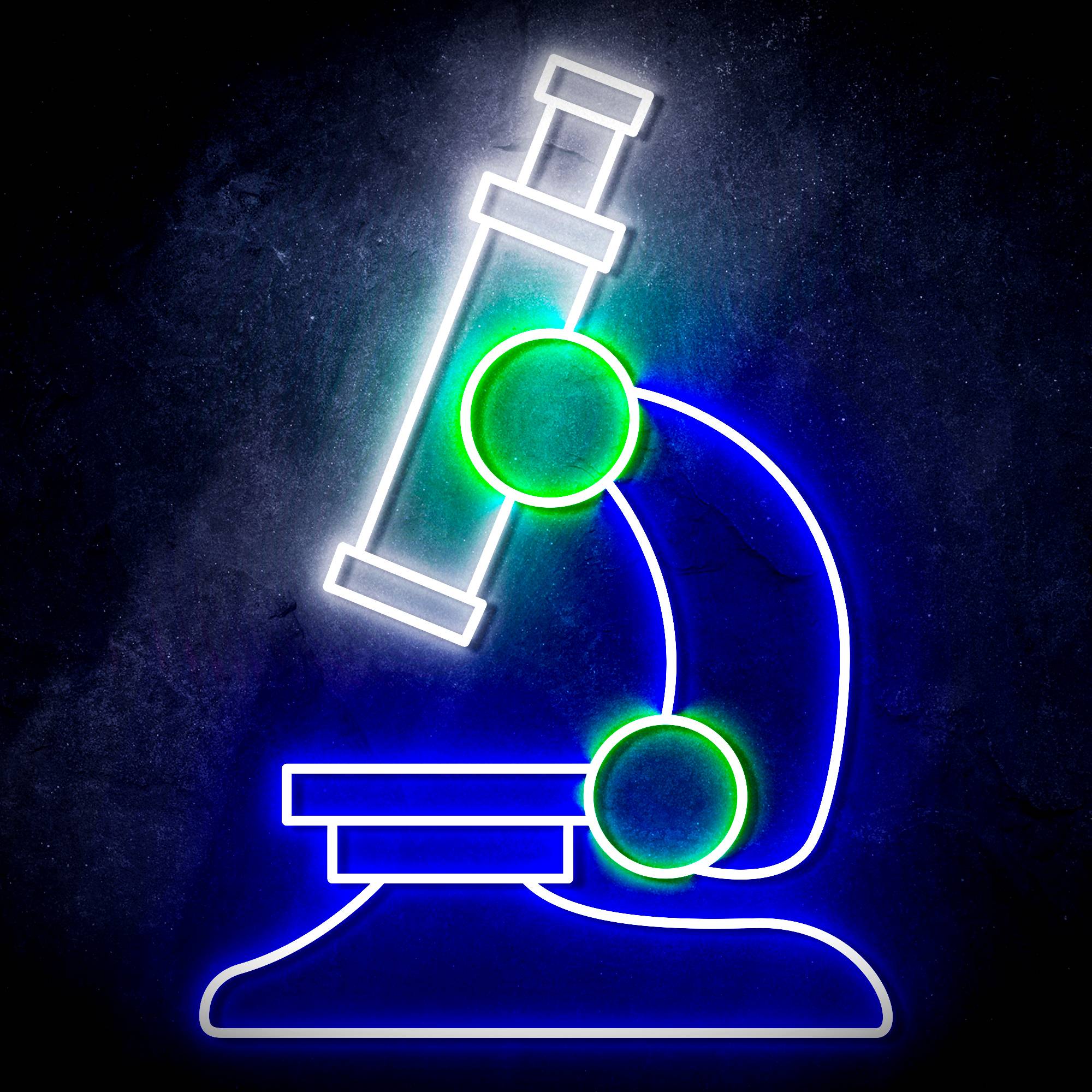 Microscope LED Neon Sign