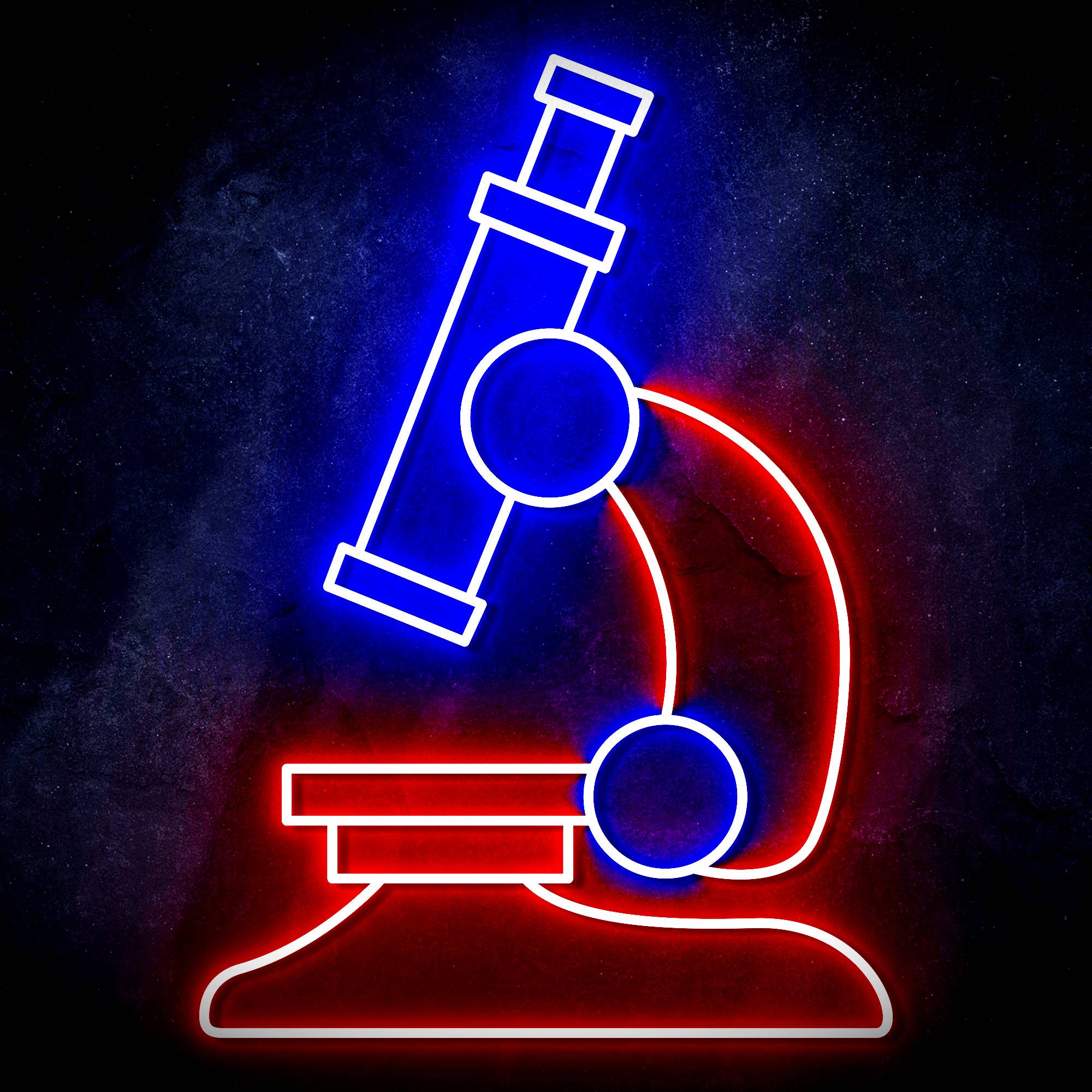 Microscope LED Neon Sign