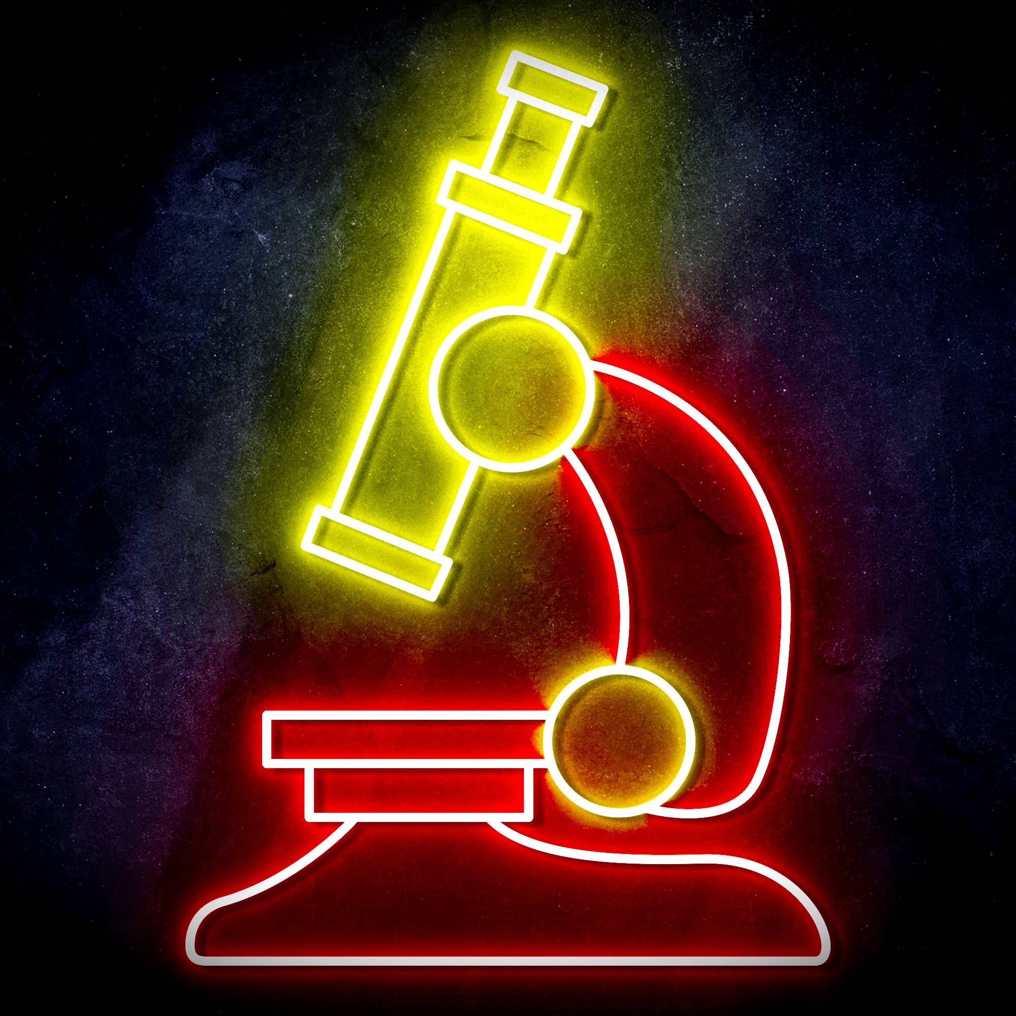 Microscope LED Neon Sign